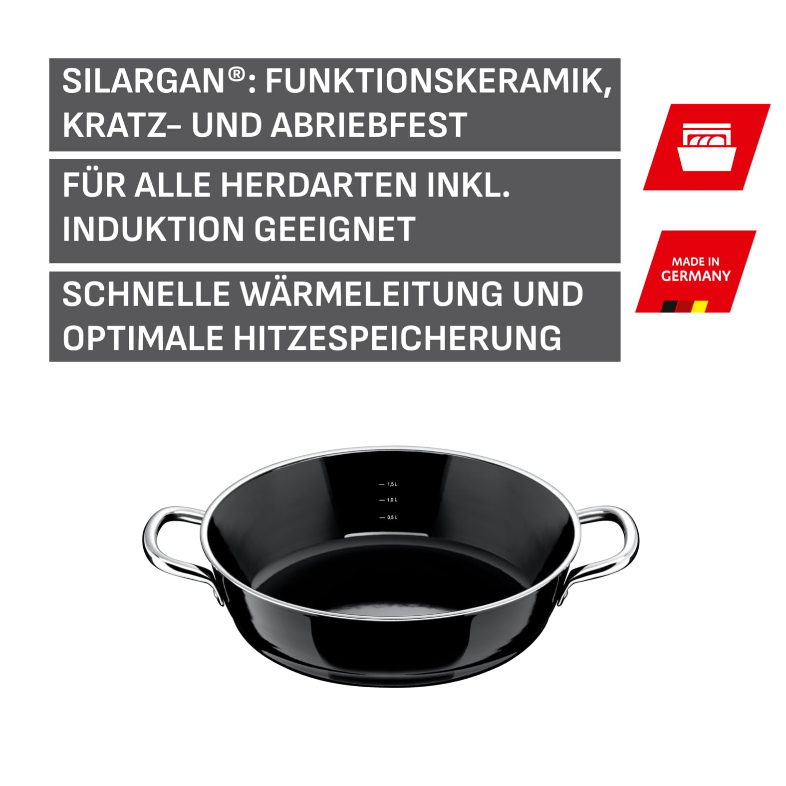 silit-professional-servier-schmorpfanne-28-cm-silargan-schmorpfanne-mit-hohem-ra image 2