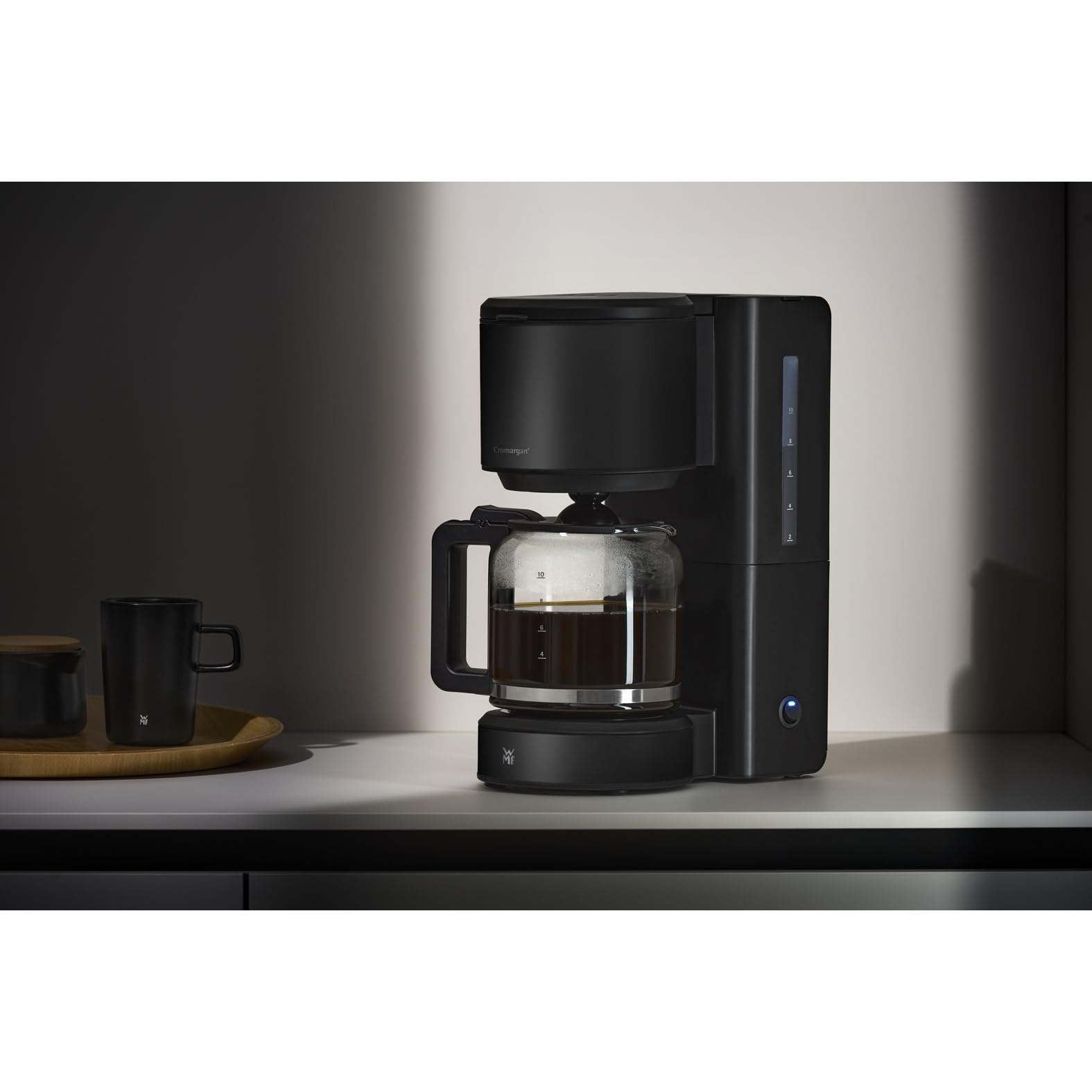 wmf-stelio-aroma-filterkaffeemaschine-mit-glaskanne-1-25-l-f-r-10-tassen-tropfst image 2