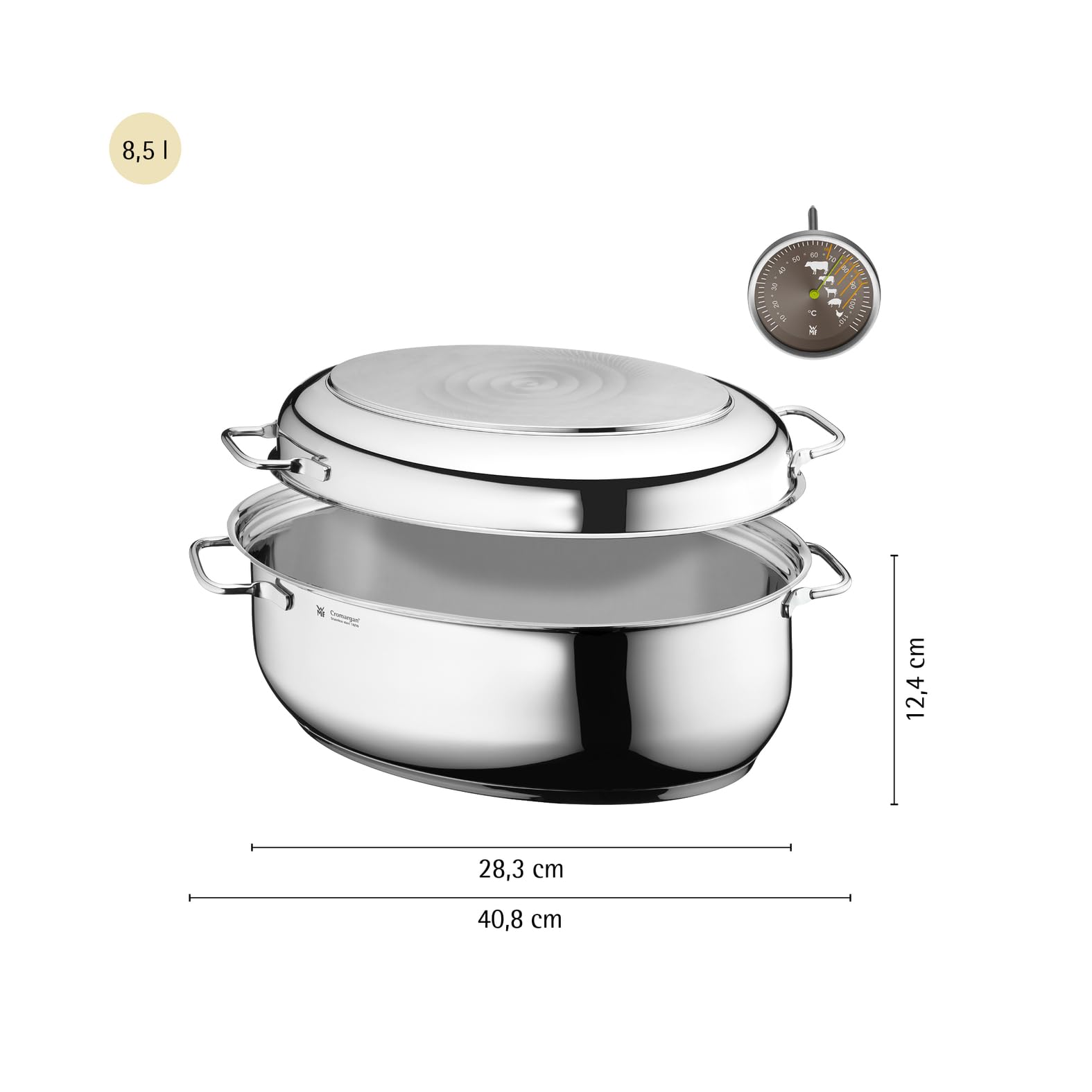 wmf-br-ter-mit-induktionsdeckel-8-5-l-ovaler-schmortopf-41-x-28-5-x-18-cm-cromar image 5