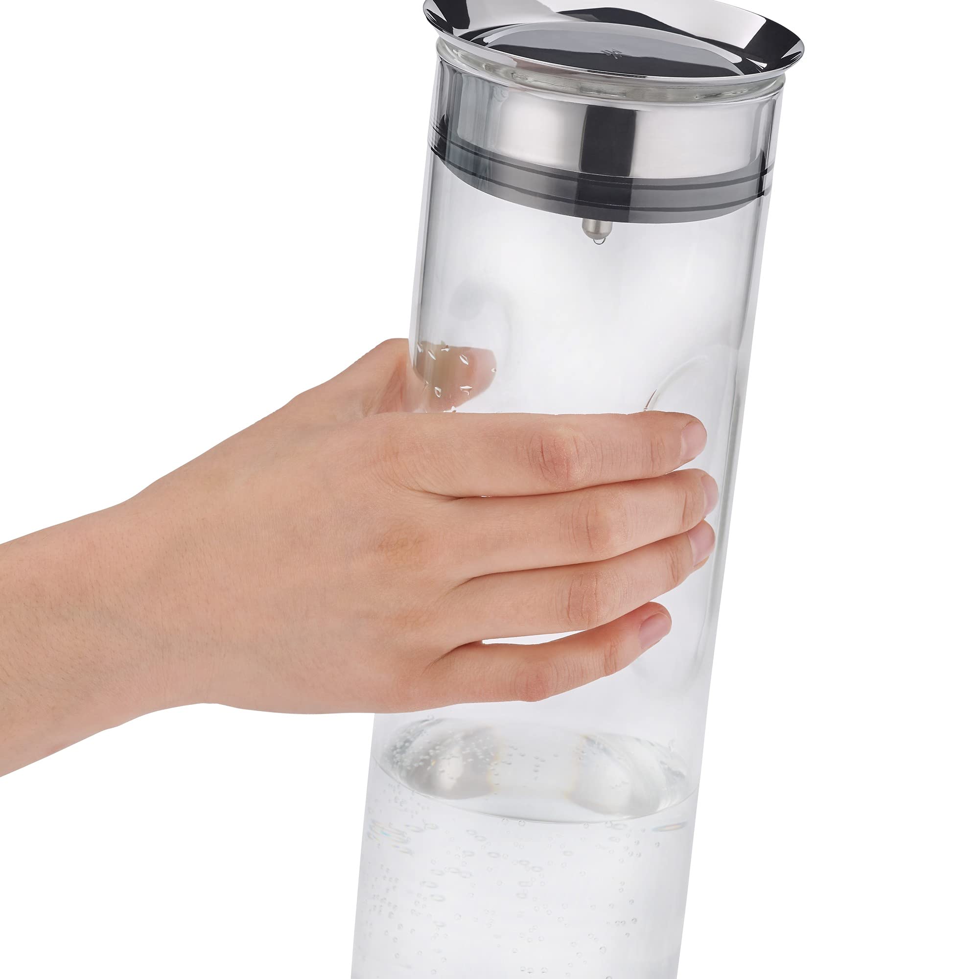 wmf-motion-wasserkaraffe-0-8-l-mit-closeup-verschluss-glaskaraffe-mit-silikondec image 4