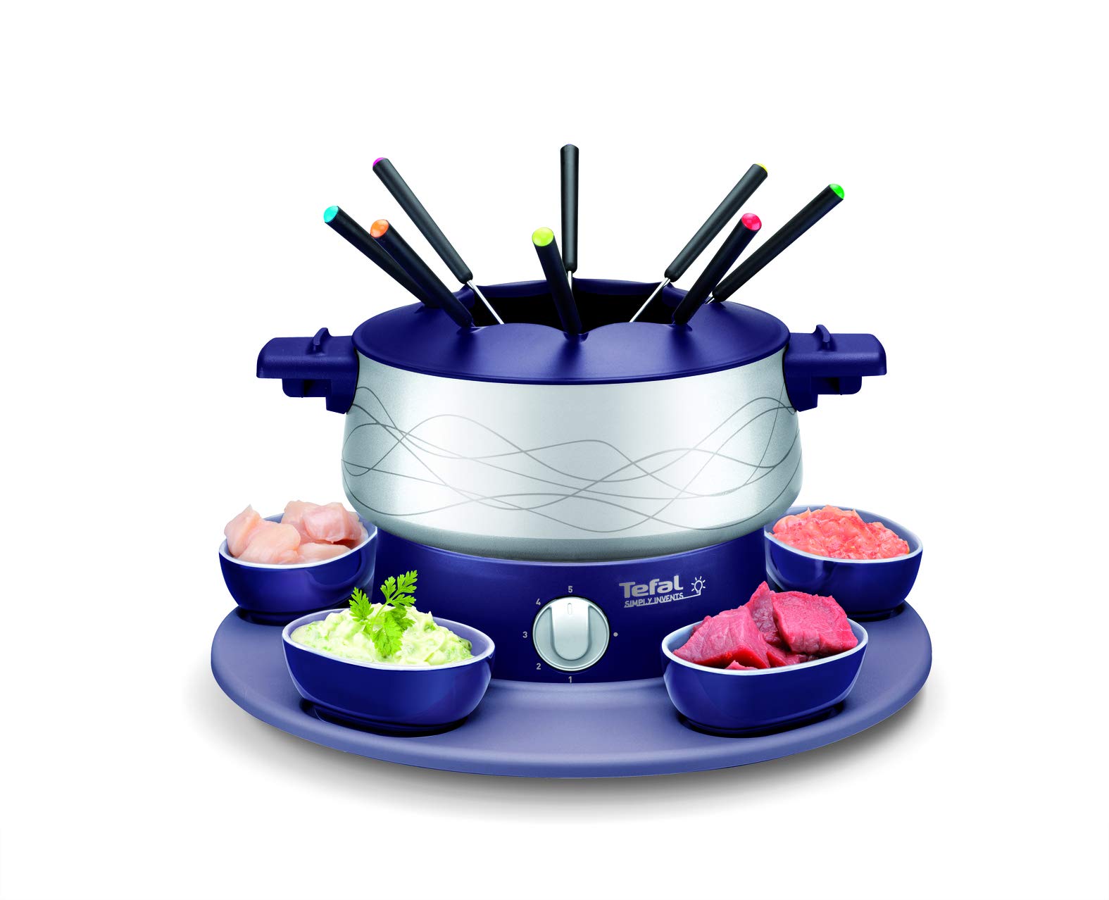 tefal-simply-invents-ef3514-elektrisches-fondue-set-antihaftbeschichteter-topf-t image 5