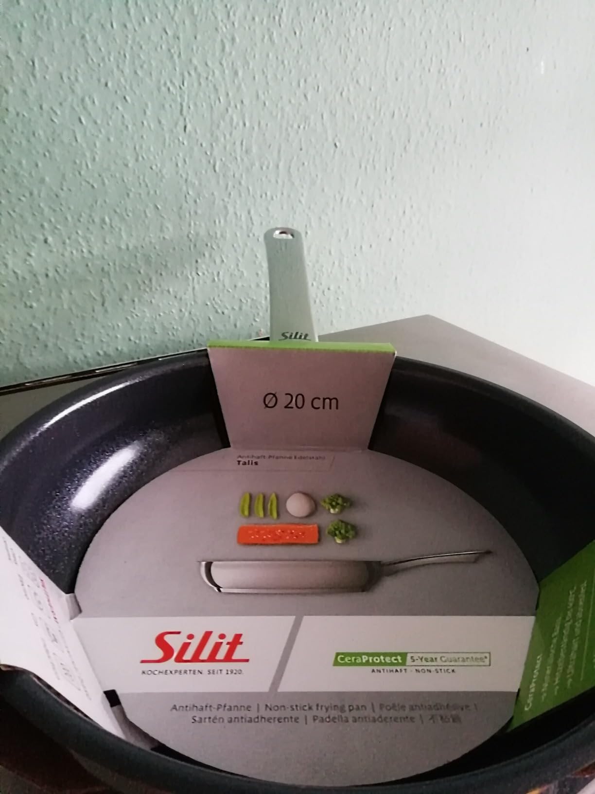 Gut, aber Beschichtung fragil