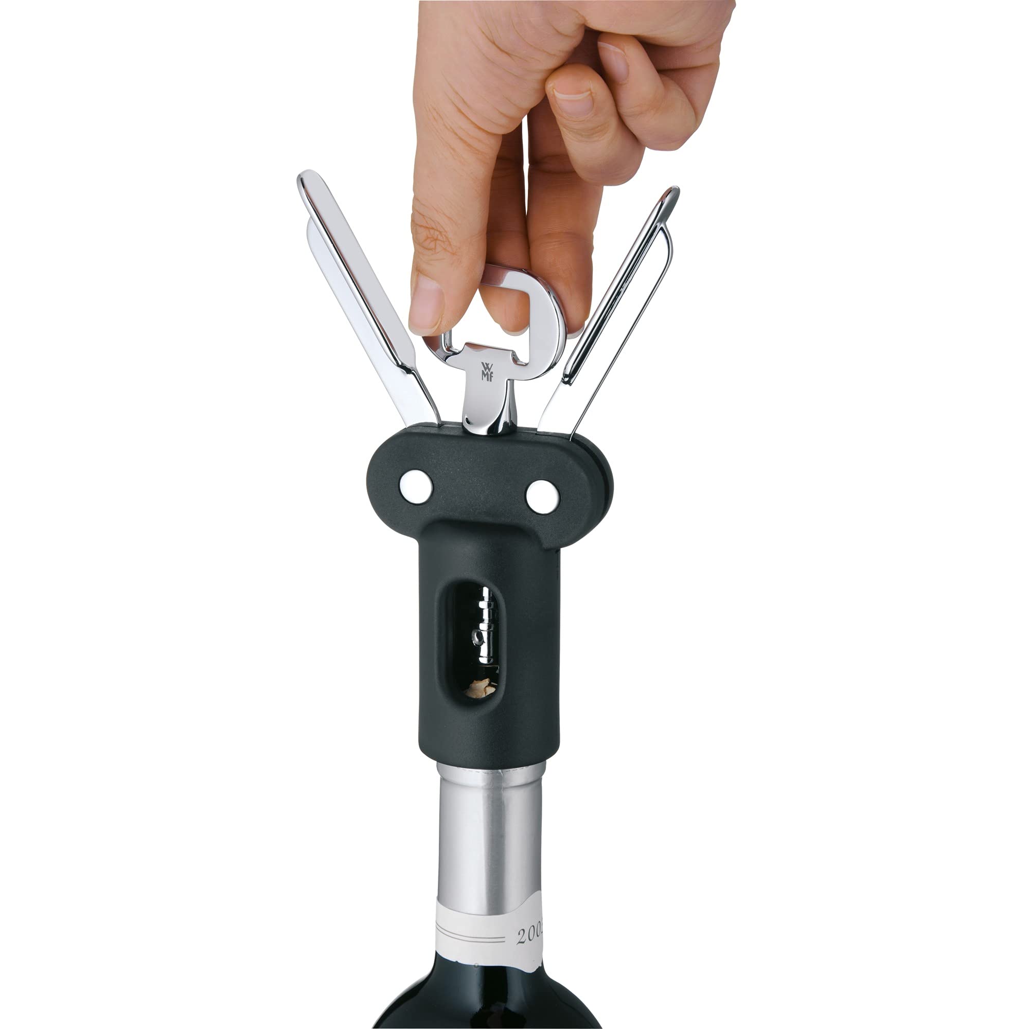 wmf-clever-more-korkenzieher-wein-20-cm-weinflaschen-ffner-mit-kapselheber-2-in- image 8