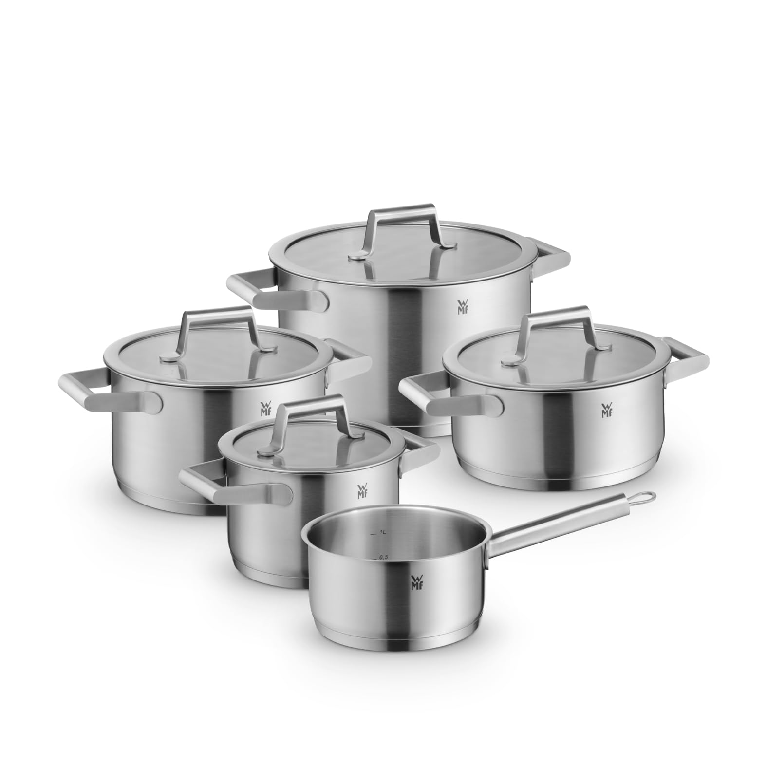 wmf-comfort-line-topfset-5-teilig-induktions-kochtopf-set-mit-glasdeckel-cromarg image 1