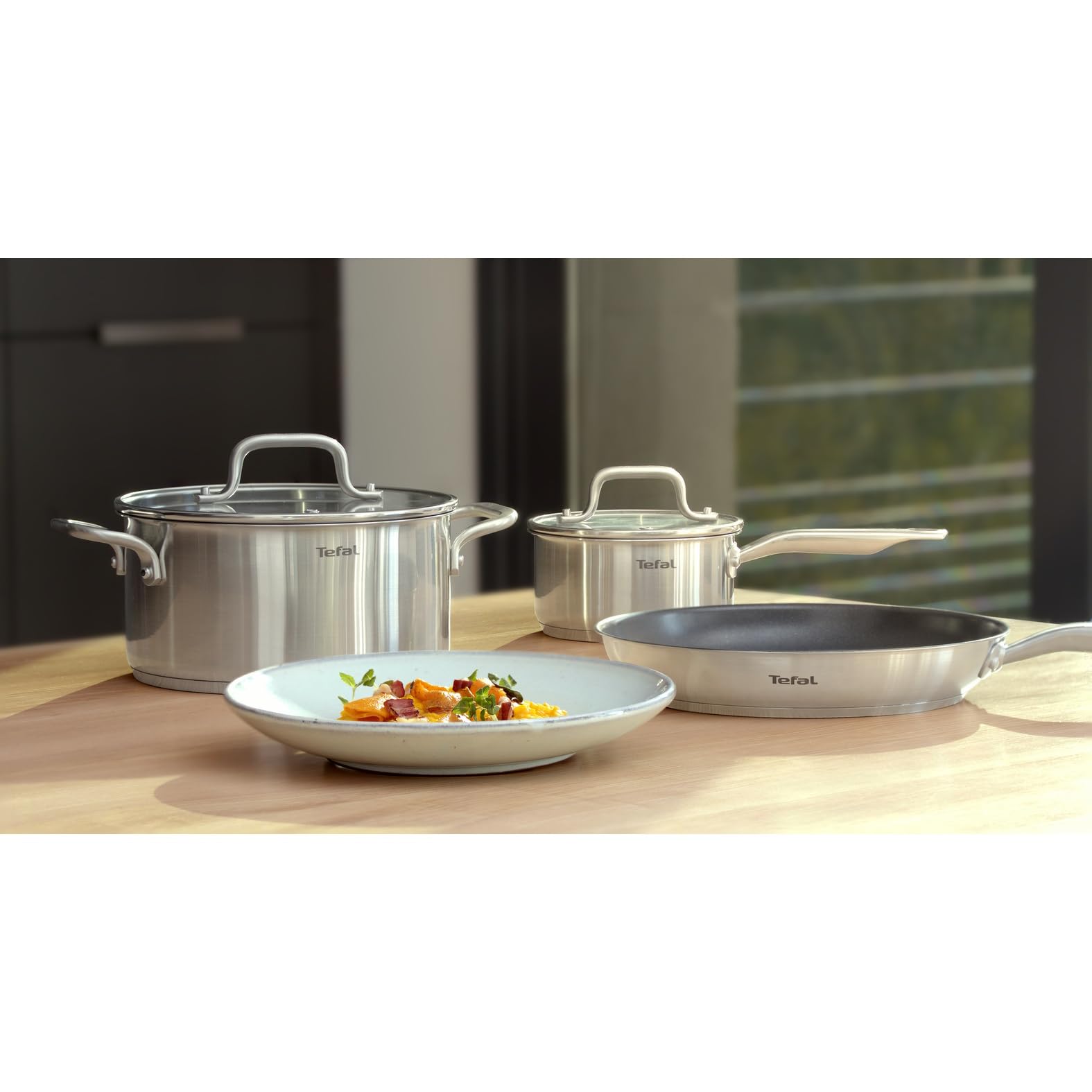 tefal-virtuoso-edelstahlpfanne-24-cm-induktion-antihaft-titanium-pro-thermo-sign image 4