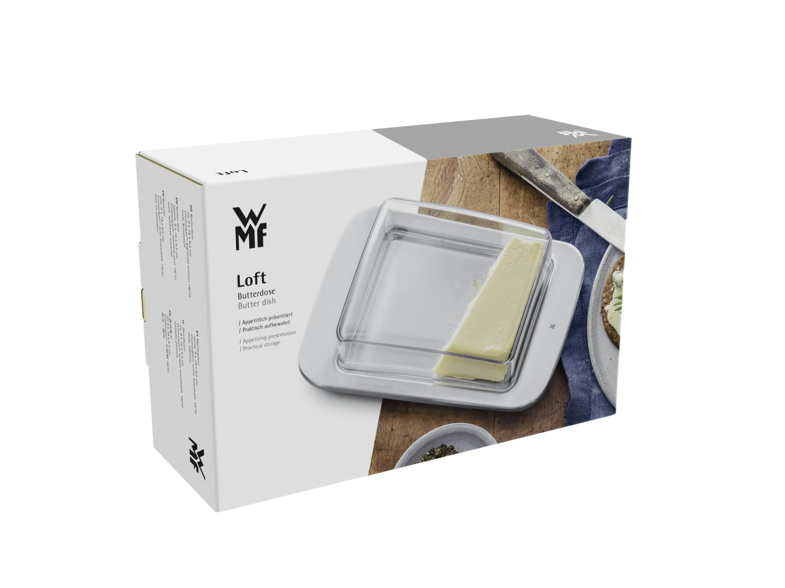 wmf-loft-brunch-butterdose-11-5-x-16-8-cm-cromargan-edelstahl-mattiert-mit-kunst image 4