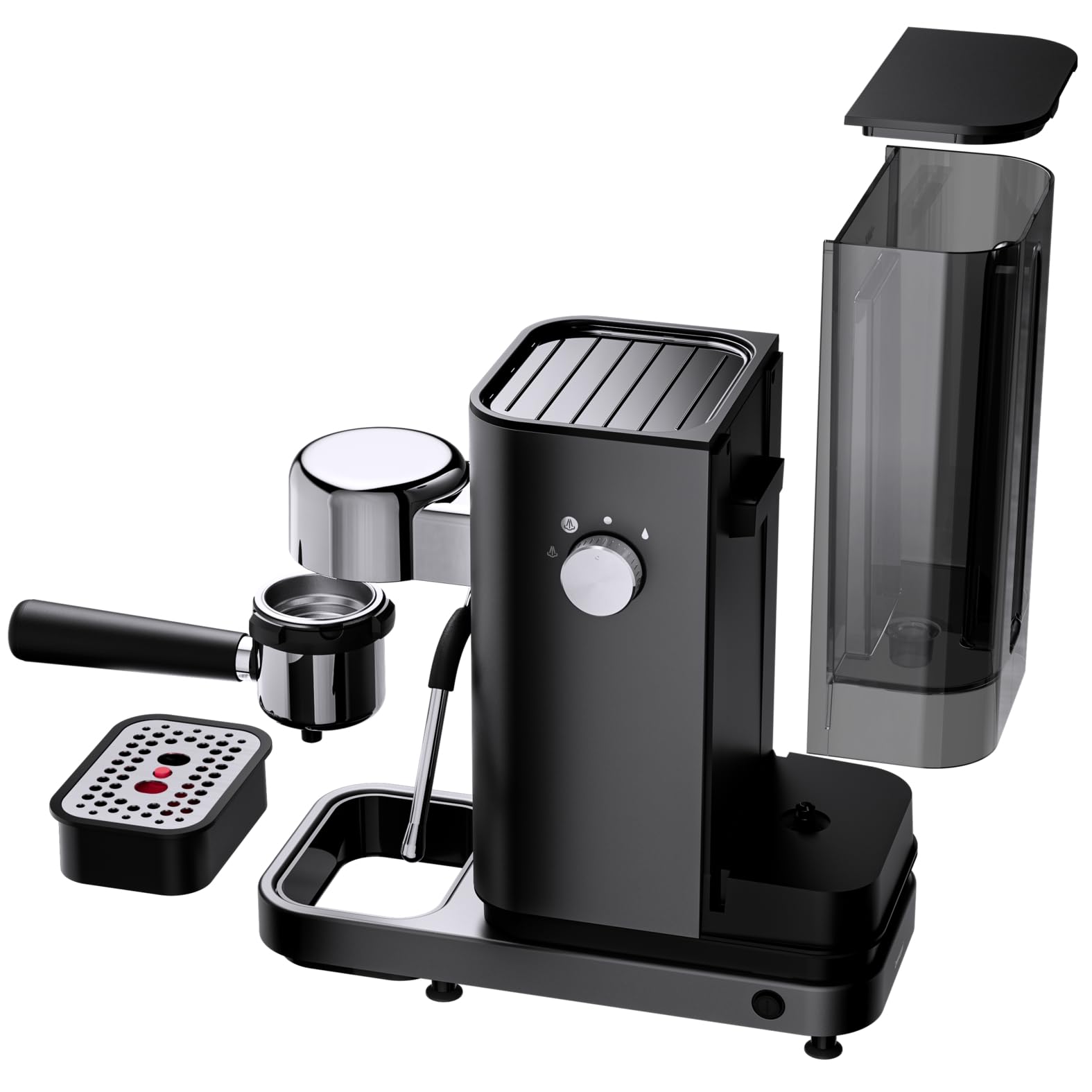 wmf-lumero-siebtr-ger-espressomaschine-1400-watt-15-bar-3-eins-tze-milchaufsch-u image 2