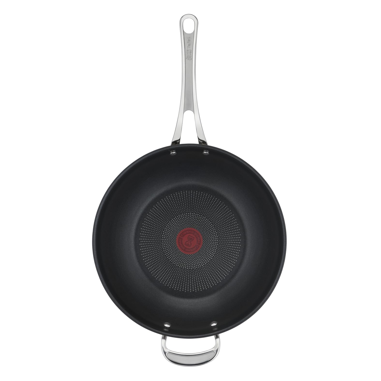 tefal-jamie-oliver-cook-s-classics-wokpfanne-induktion-28-cm-edelstahl-titan-ant image 1