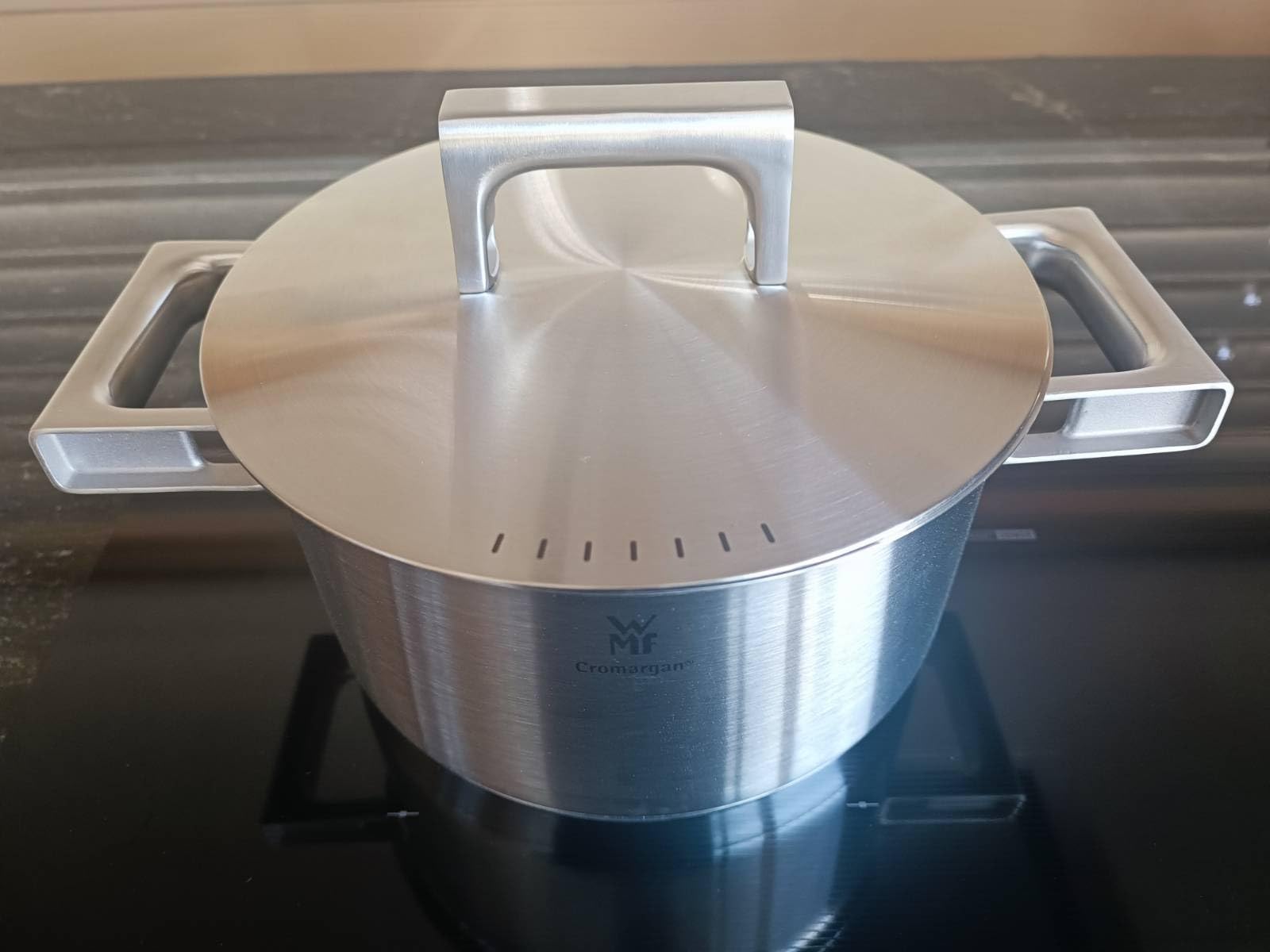 Okay, aber Deckel ohne Dampföffnung