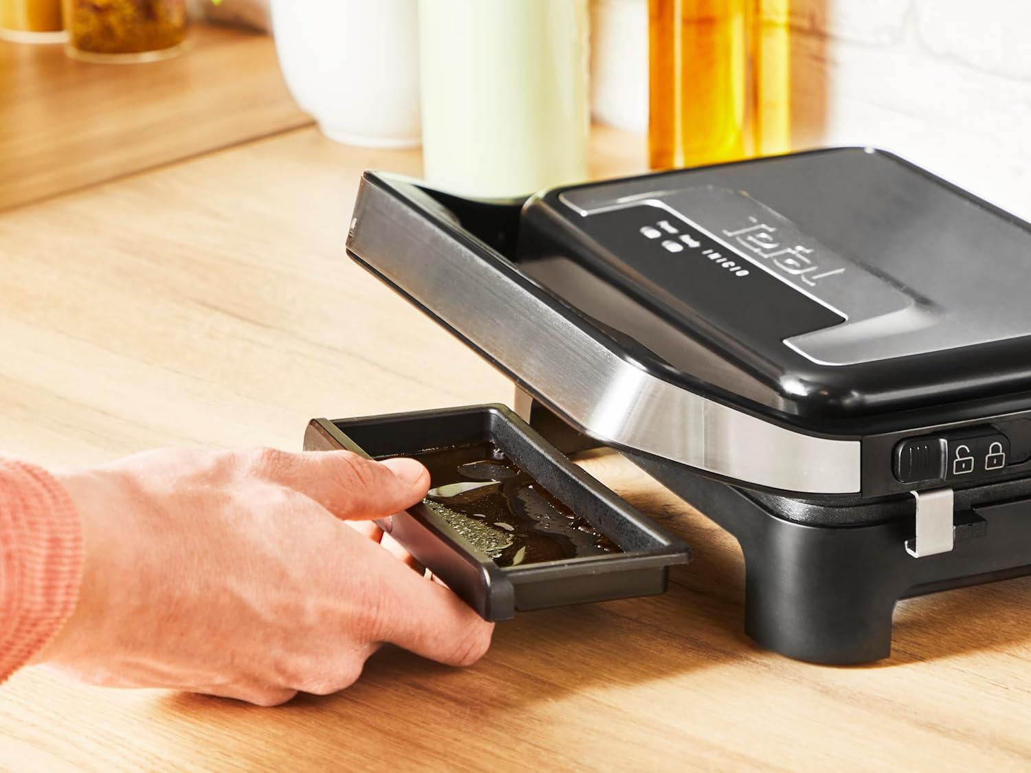 tefal-inicio-compact-gc270d10-2-in-1-kontakt-und-paninigrill-1000-w-edelstahl-an image 3