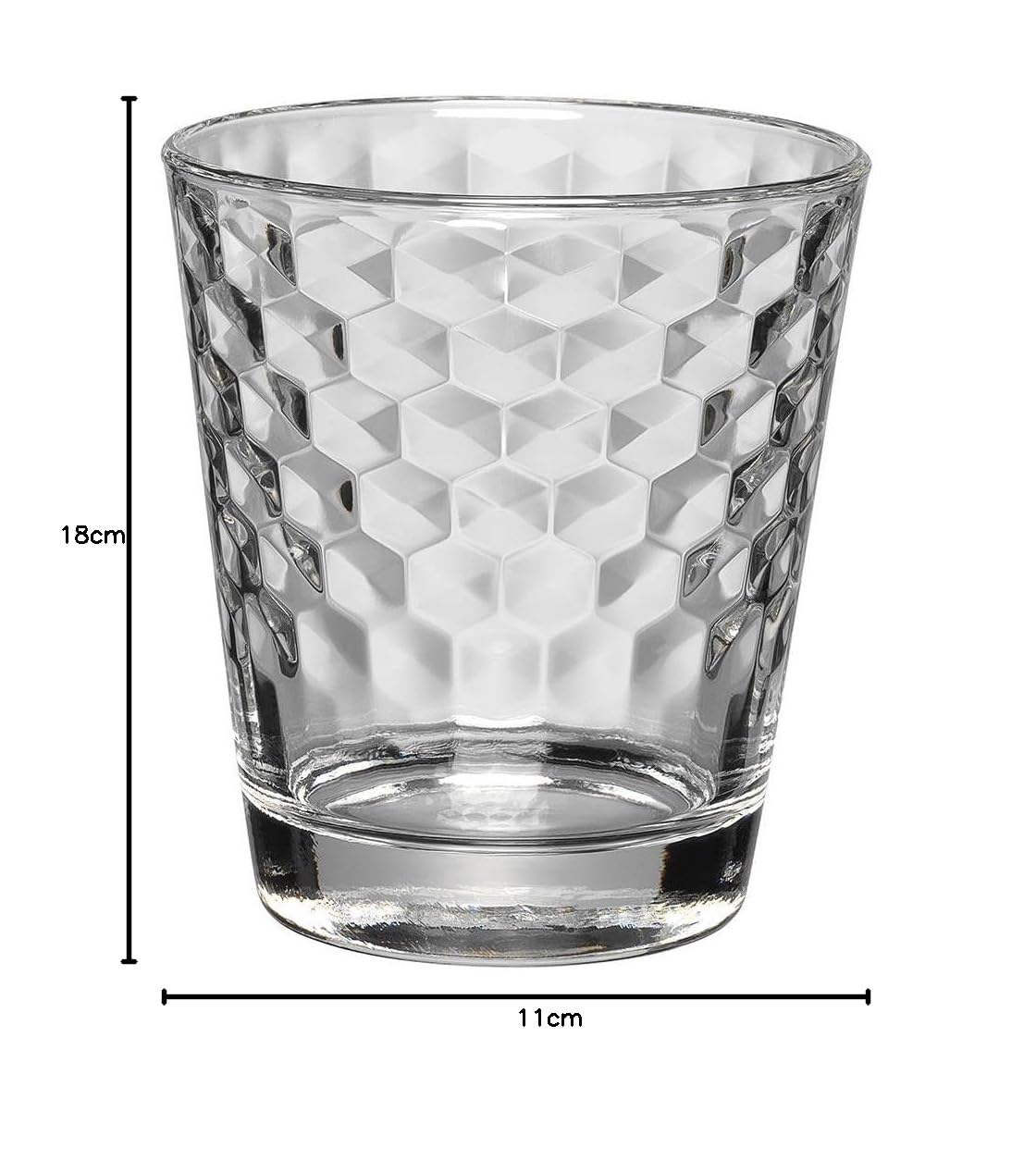 wmf-coffeetime-wassergl-ser-set-4-teilig-tumbler-gl-ser-265-ml-mit-wabenmuster-h image 8