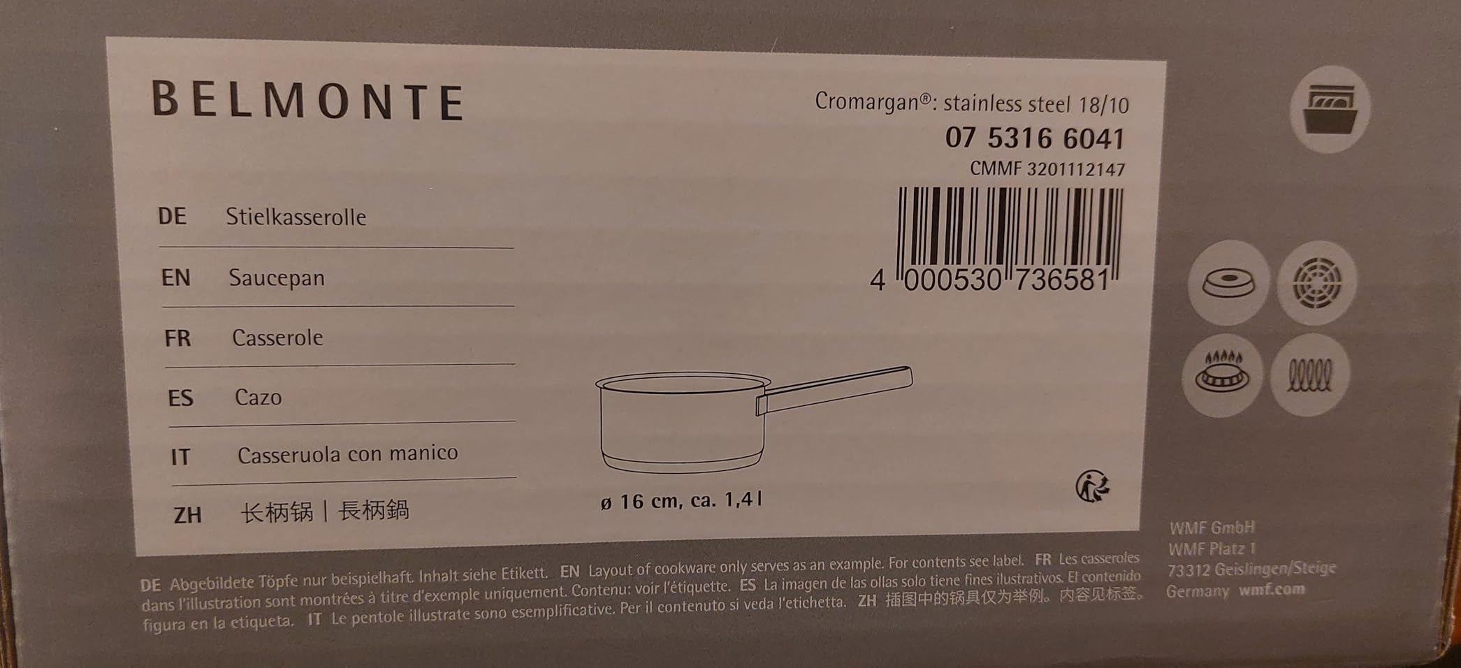 Sehr guter Topf