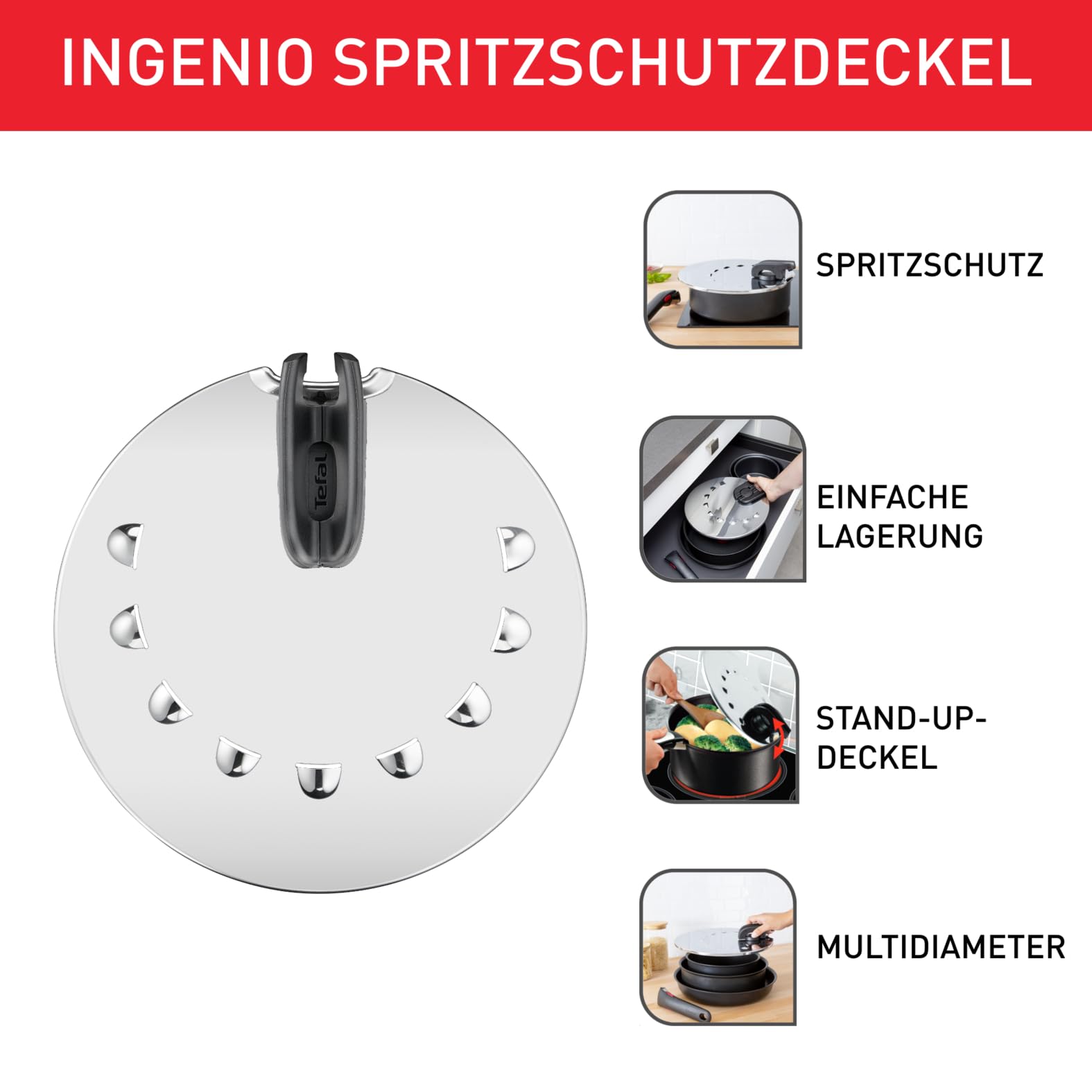 tefal-ingenio-l98298-spritzschutzdeckel-aufstellbarer-edelstahl-multideckel-20-2 image 2