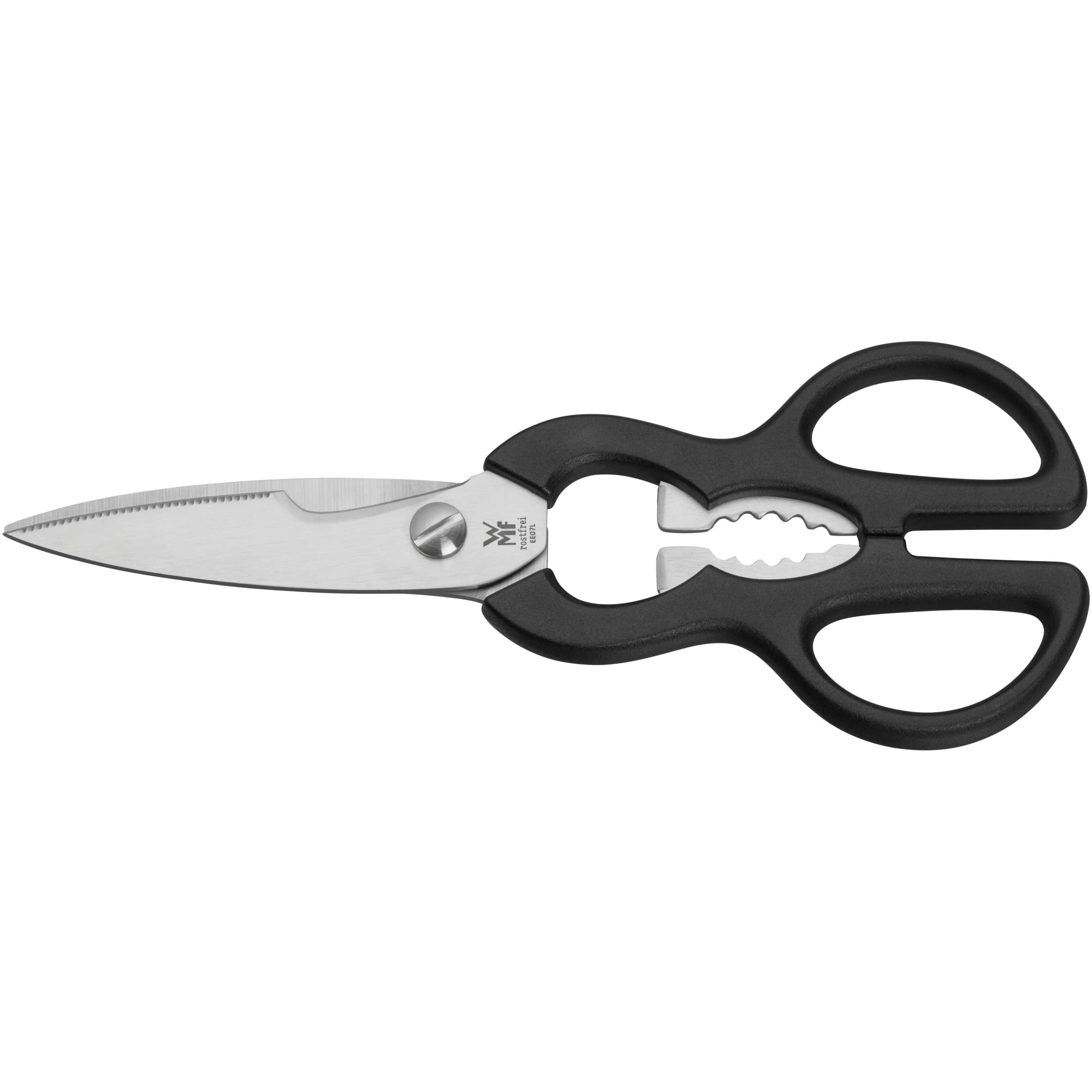 wmf-k-chenschere-21-cm-mit-s-geschliff-allzweckschere-mit-flaschen-ffner-edelsta image 1