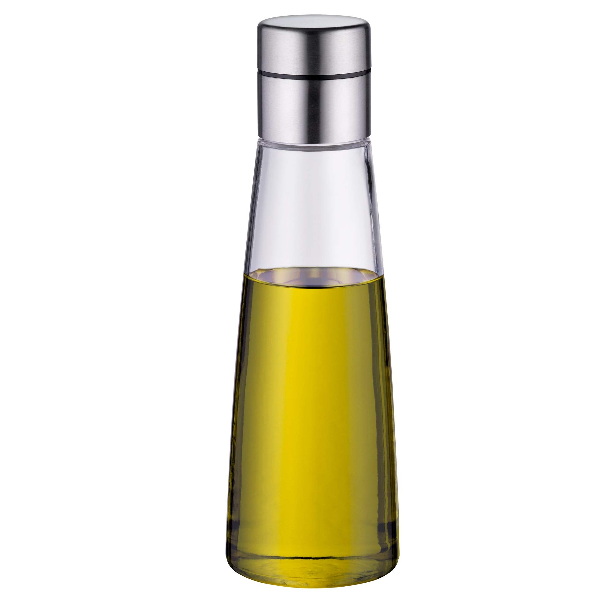 wmf-de-luxe-essig-lspender-500-ml-cromargan-edelstahl-poliert-mit-glasflasche-sp image 1