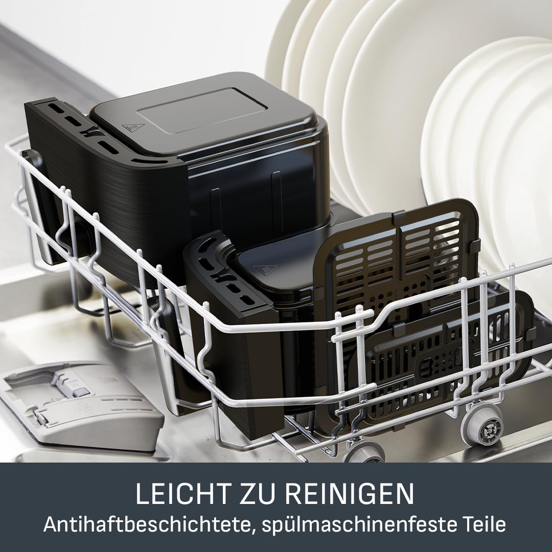 tefal-dual-easy-fry-ey9018-hei-luftfritteuse-mit-2-kammern-8-3-l-doppelkammer-ai image 6