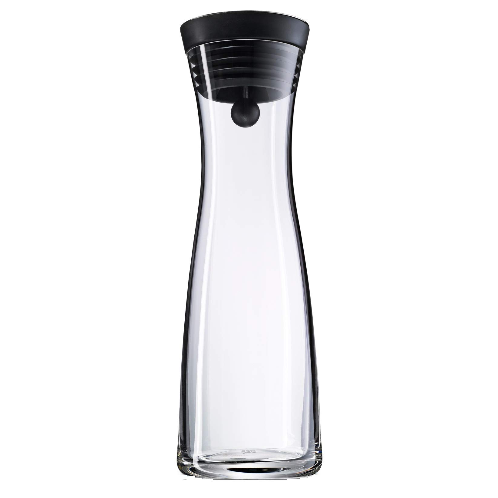 wmf-basic-wasserkaraffe-1-liter-glaskaraffe-mit-closeup-verschluss-silikondeckel image 1