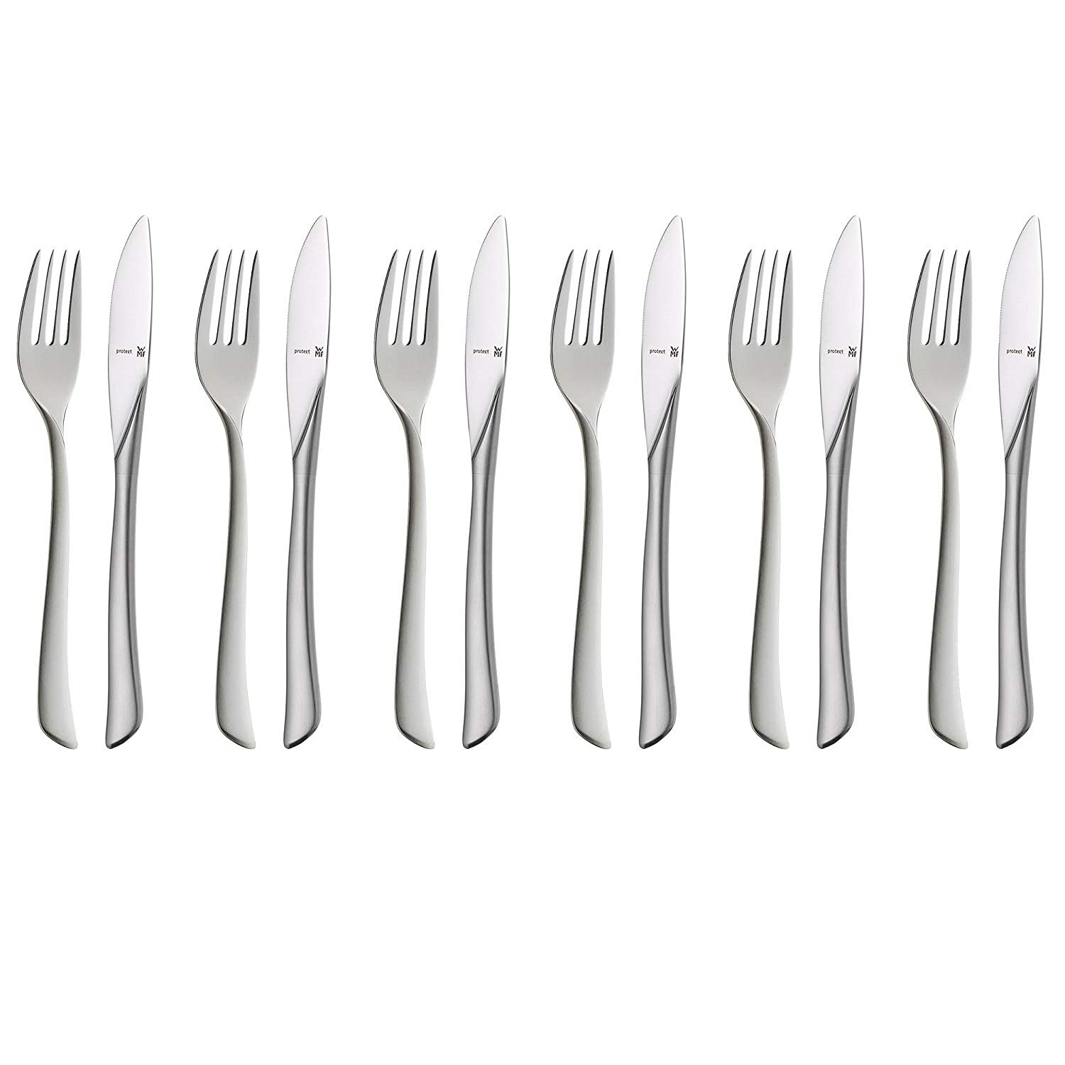 wmf-virginia-dessertbesteck-12-teilig-f-r-6-personen-cromargan-protect-teilmatti image 1