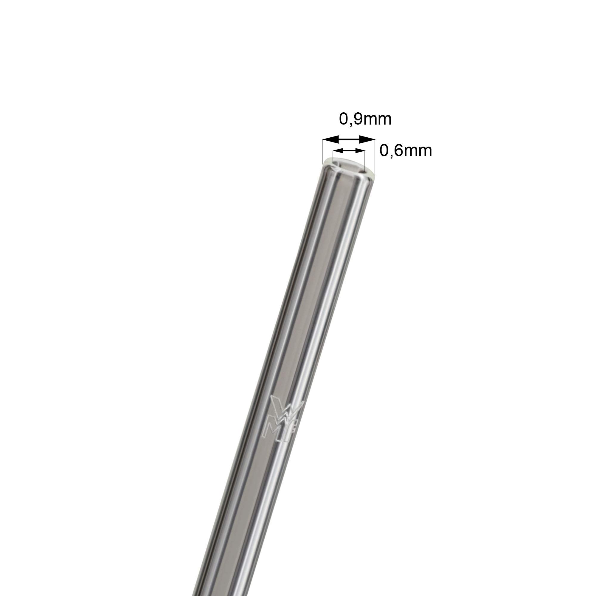 wmf-baric-glasstrohalm-set-7-teilig-6-gebogene-trinkhalme-23-cm-aus-borosilikatg image 4