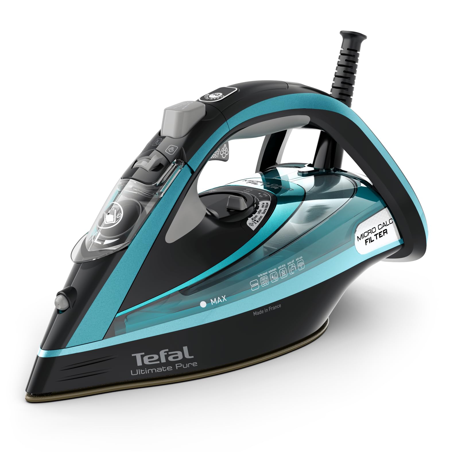 tefal-fv9844-ultimate-pure-dampfb-geleisen-3200-w-micro-calc-kalkfilter-durilium image 1