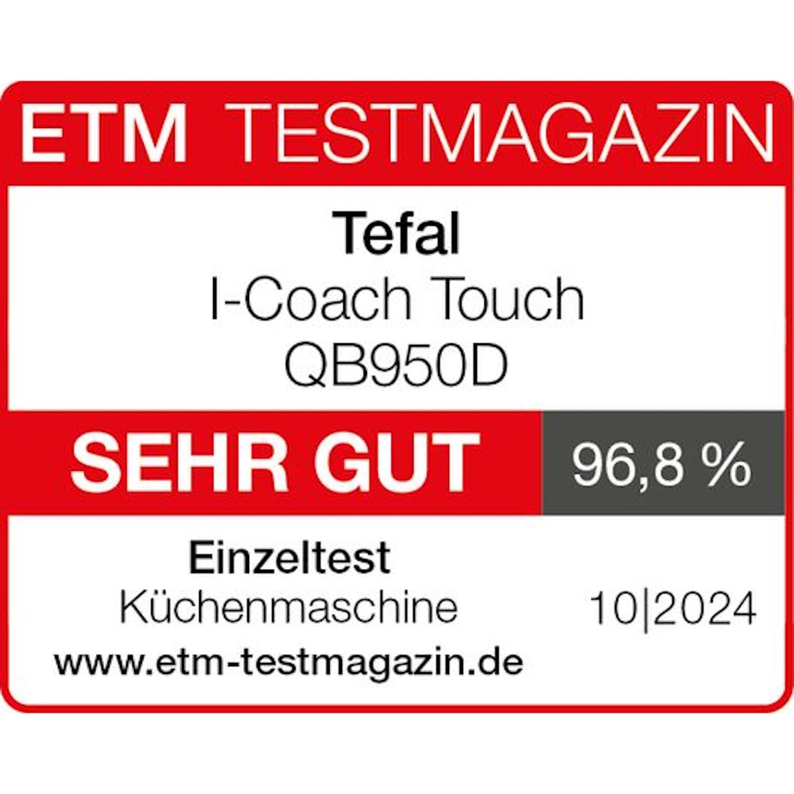 tefal-i-coach-touch-qb950d37-k-chenmaschine-1200-w-21-auto-programme-touchscreen image 3