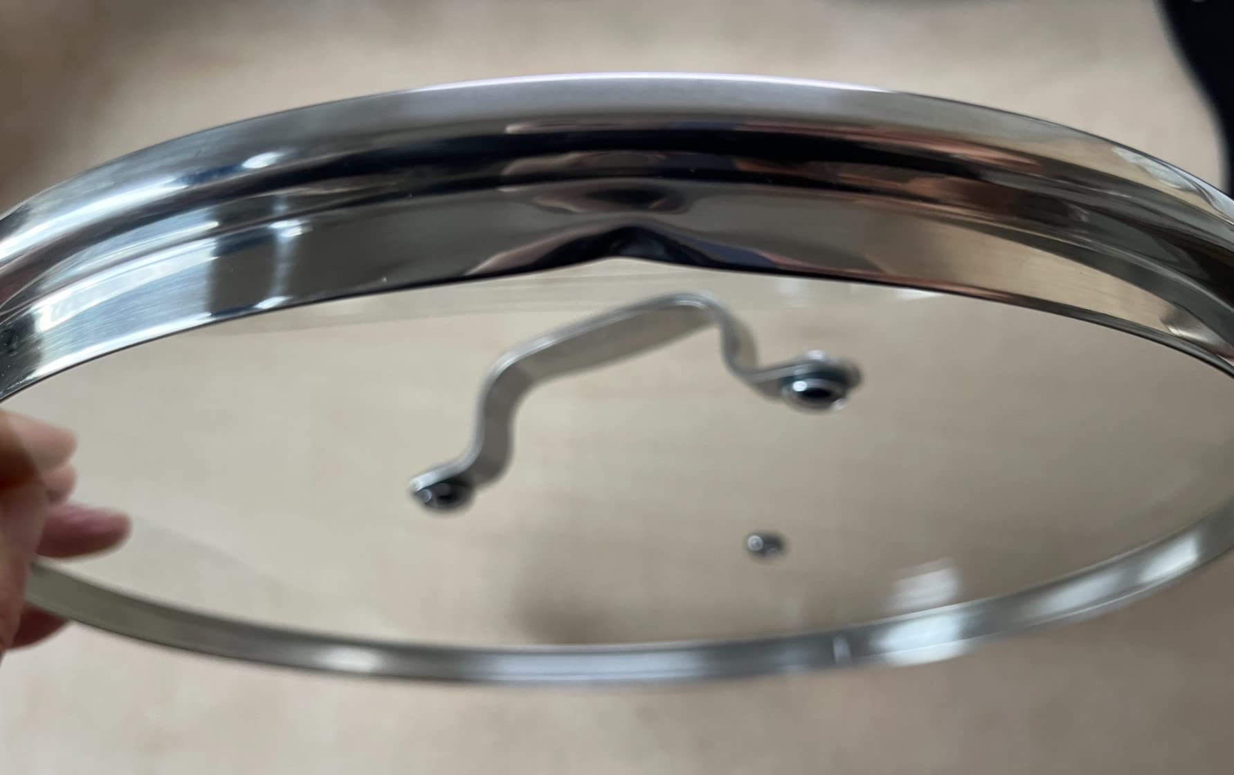 Solider Glasdeckel