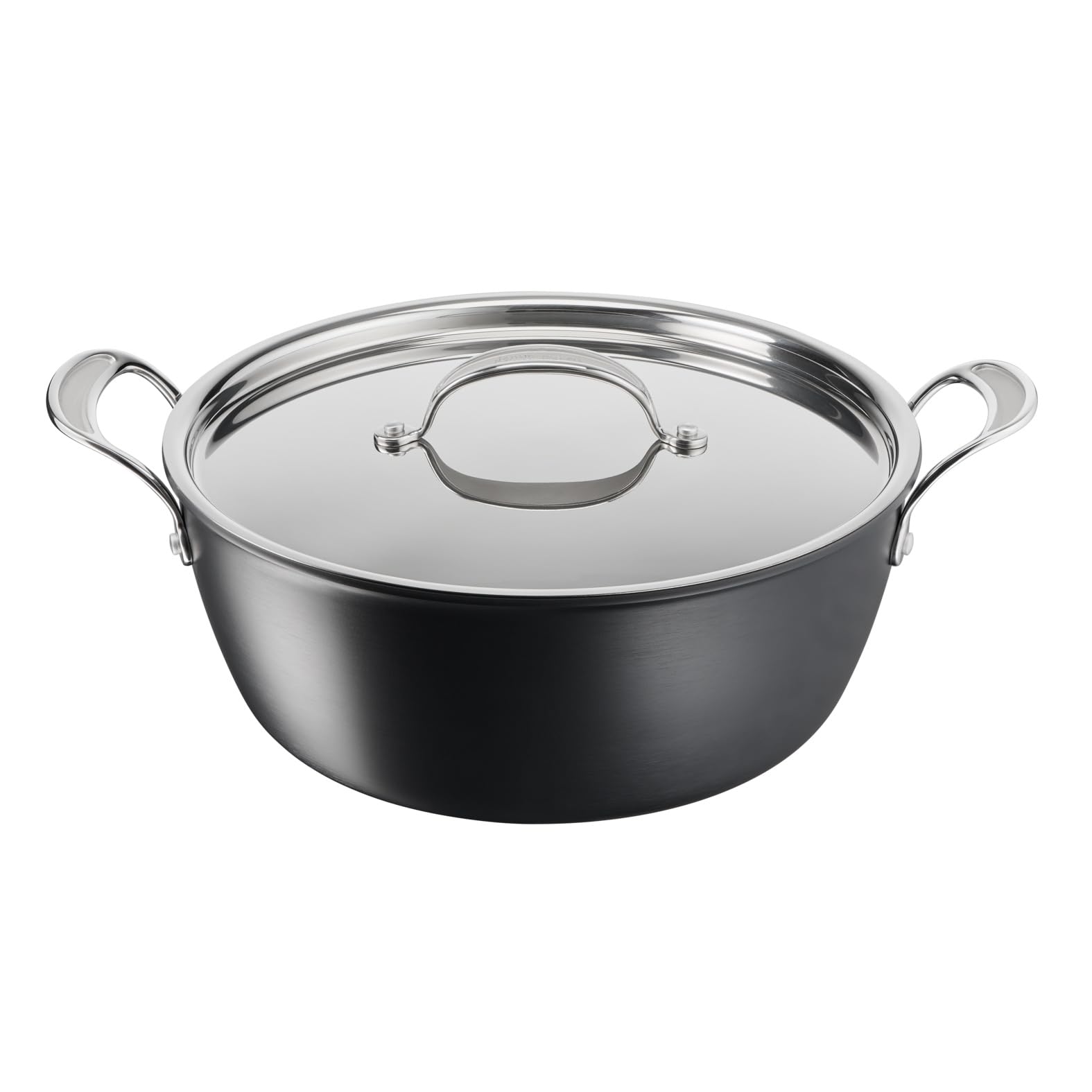 tefal-jamie-oliver-batch-cooking-kochtopf-30-cm-mit-deckel-harteloxiert-antihaft image 1