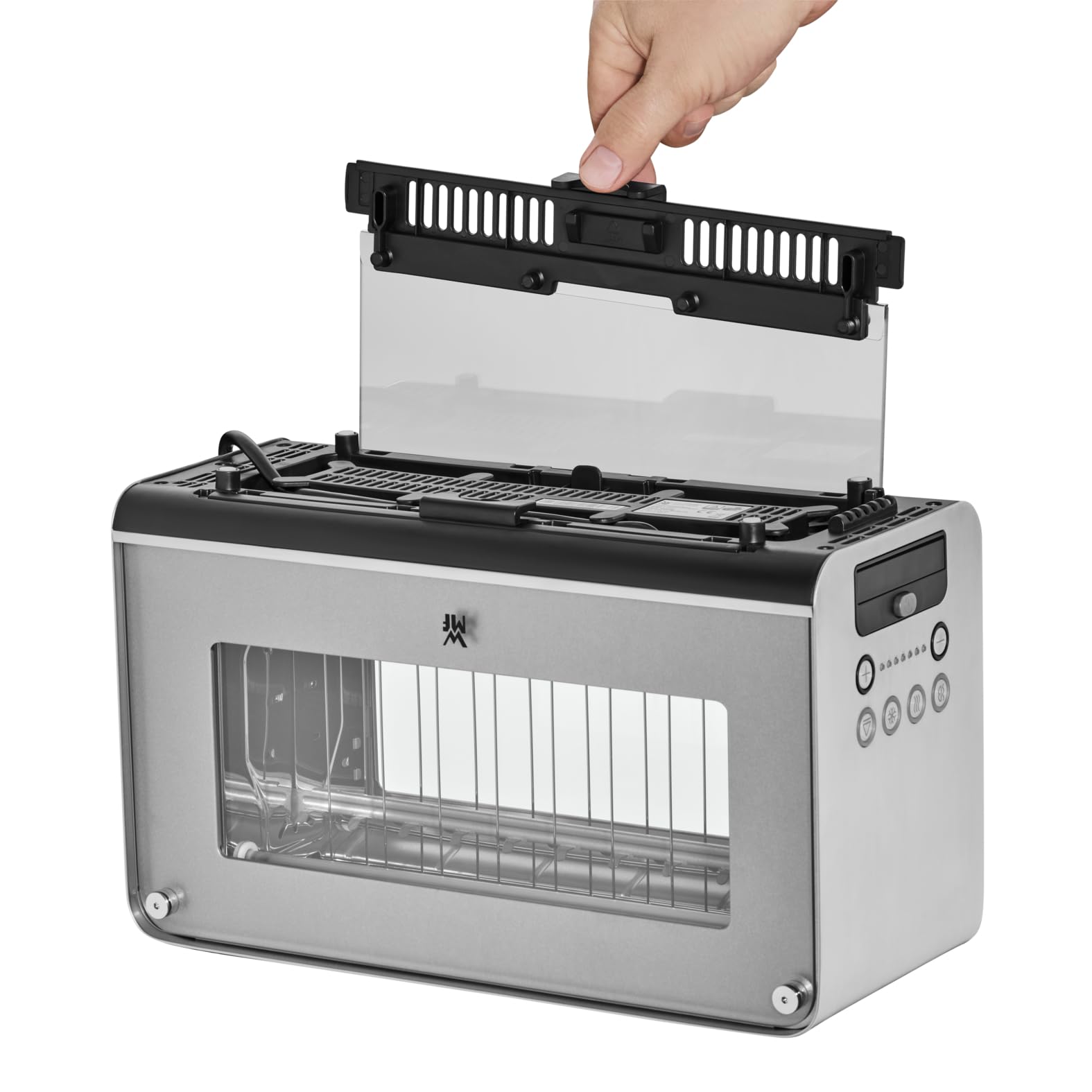 wmf-lono-toaster-mit-sichtglas-br-tchenaufsatz-f-r-2-scheiben-motorisierte-brotz image 6
