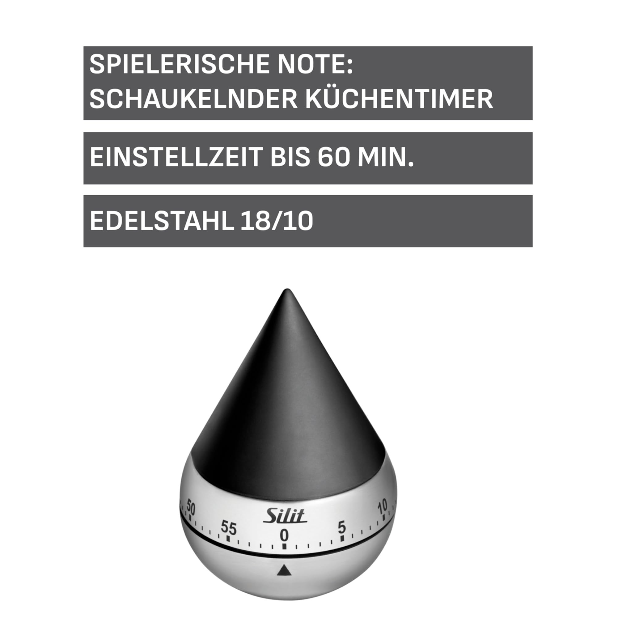 silit-swing-kurzzeitwecker-k-chentimer-aus-edelstahl-18-10-einstellbar-bis-60-mi image 2
