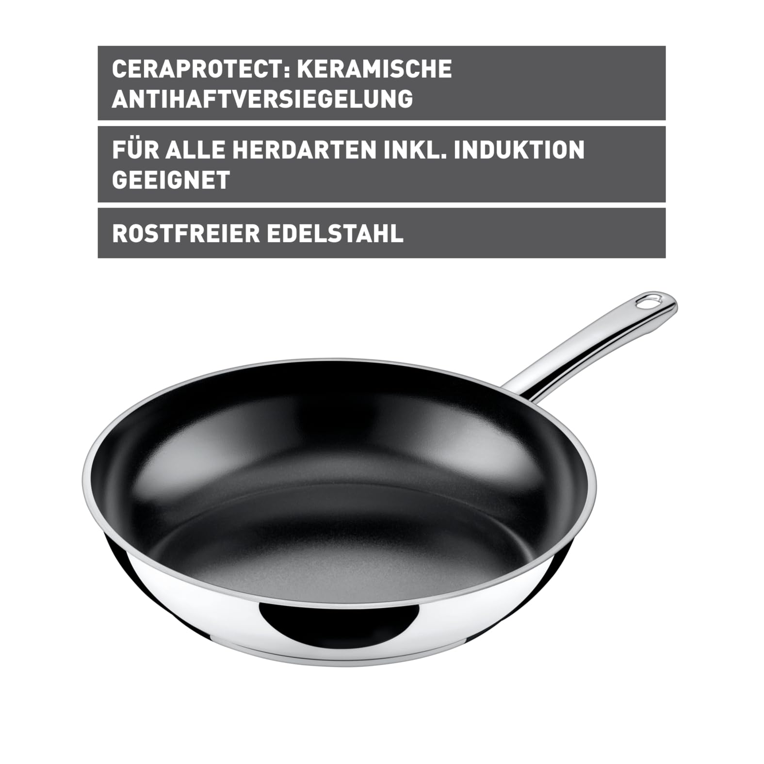 silit-talis-bratpfanne-28-cm-induktion-edelstahl-mit-ceraprotect-keramik-antihaf image 2