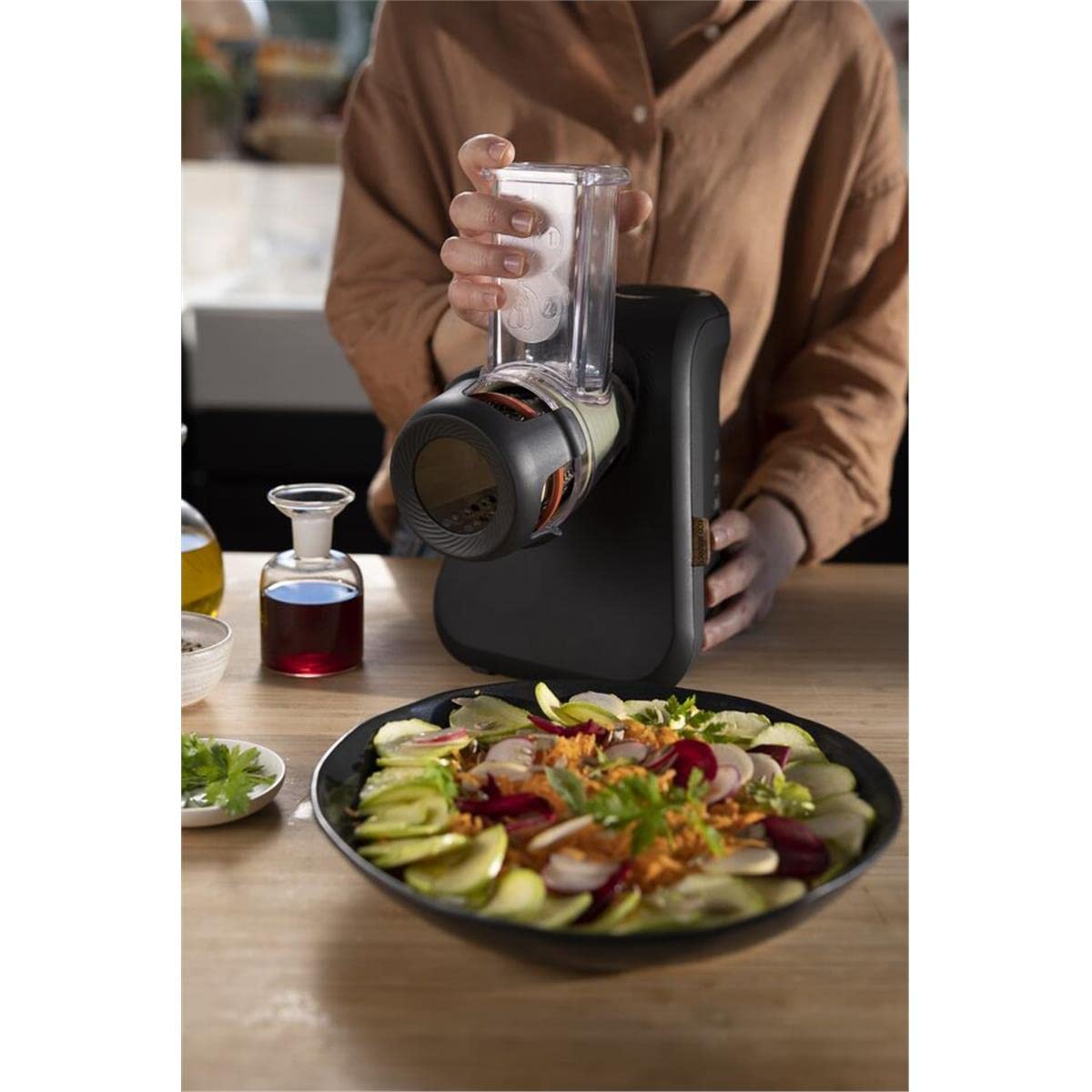 tefal-mb77en-eco-respect-elektrische-reibe-200-w-motor-3-kegel-aufs-tze-eco-desi image 5