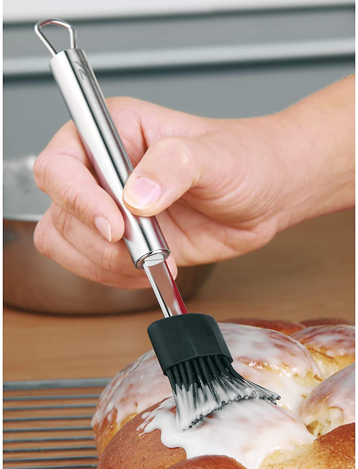 wmf-profi-plus-silikon-backpinsel-20-cm-marinadenpinsel-aus-cromargan-edelstahl- image 2