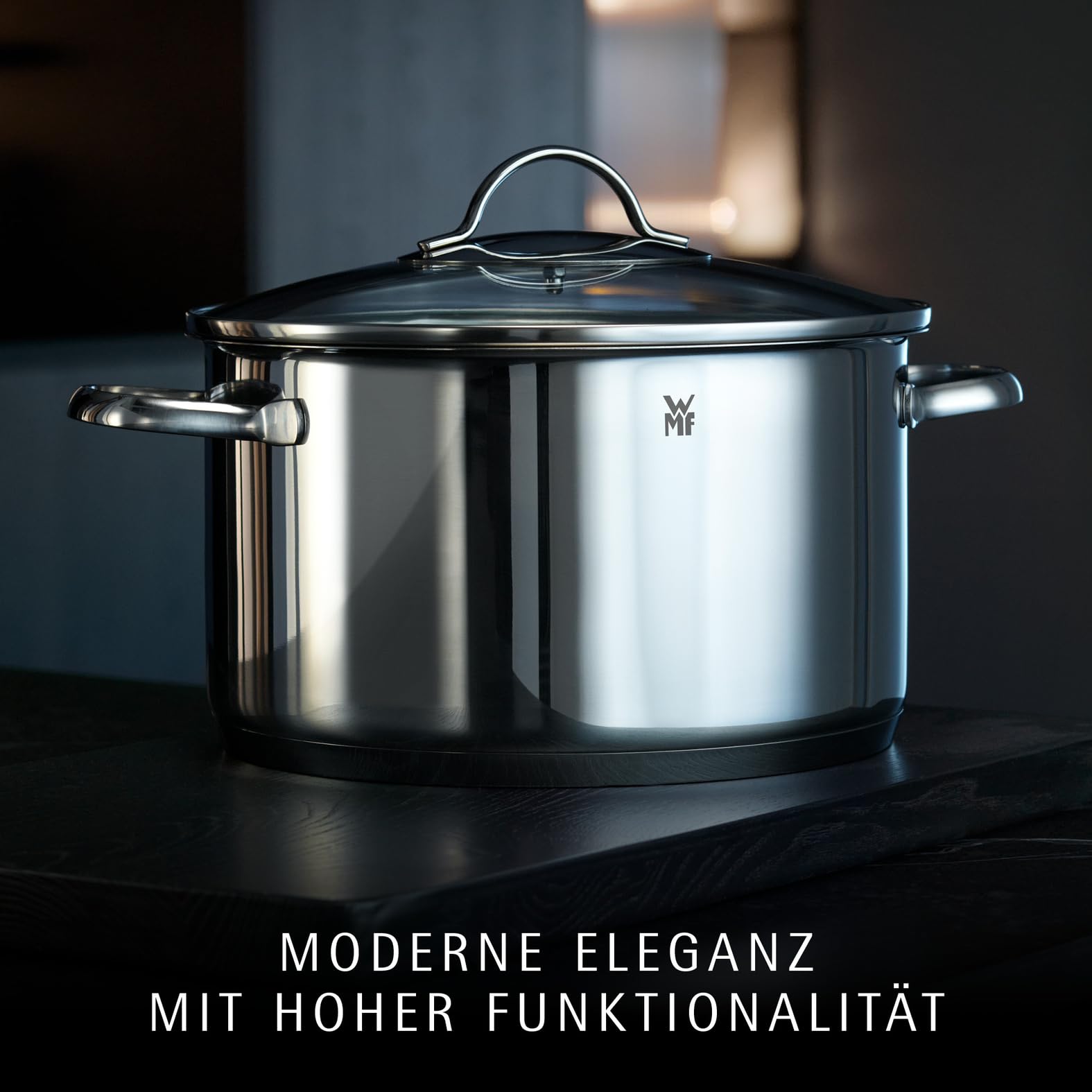 wmf-provence-plus-bratentopf-24-cm-mit-glasdeckel-4-1-l-induktion-cromargan-edel image 2
