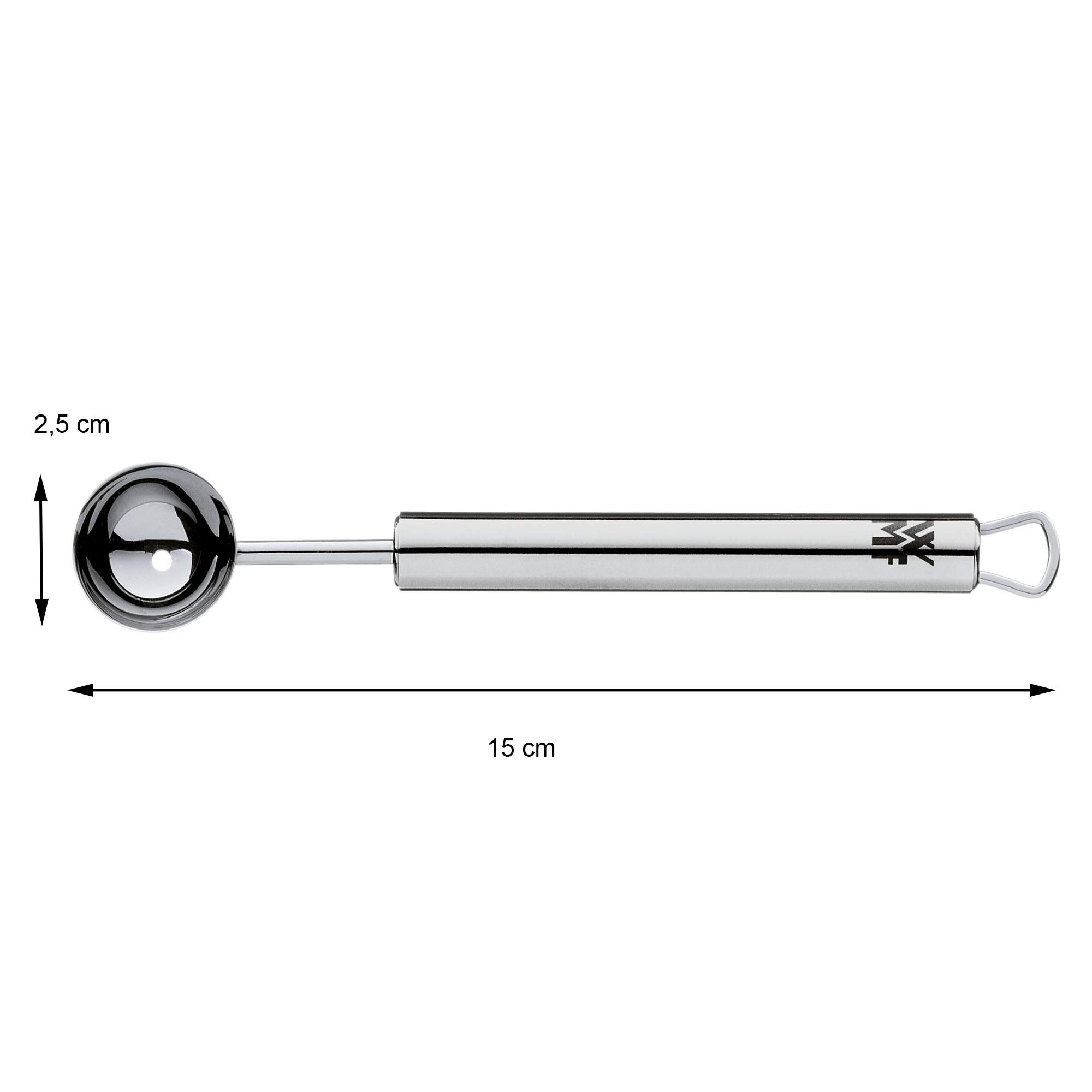 wmf-profi-plus-melonenausstecher-kugeln-15-cm-kugelausstecher-mit-ablaufloch-cro image 3