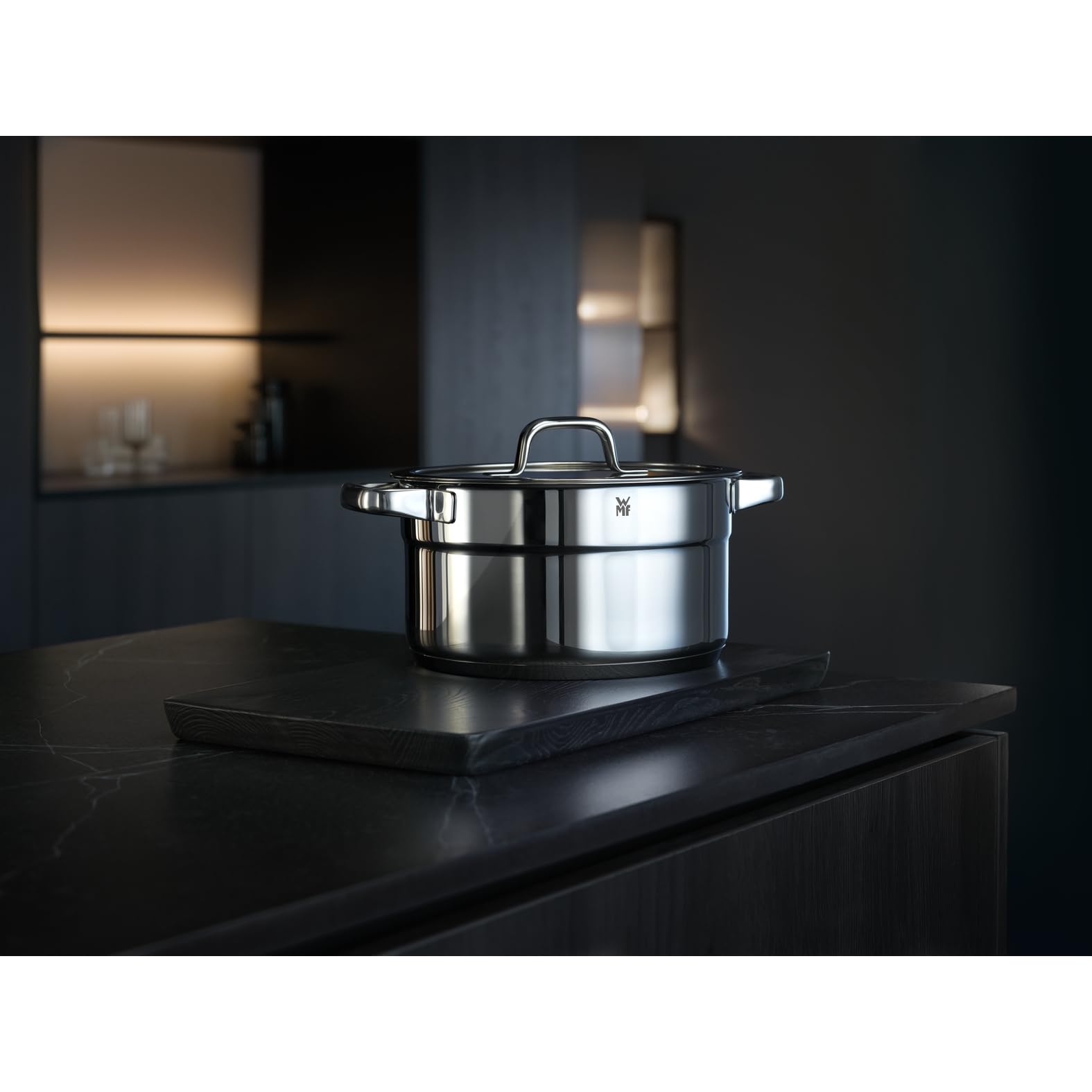 wmf-compact-cuisine-stielkasserolle-20-cm-kleiner-kochtopf-2-5-l-ohne-deckel-mil image 2