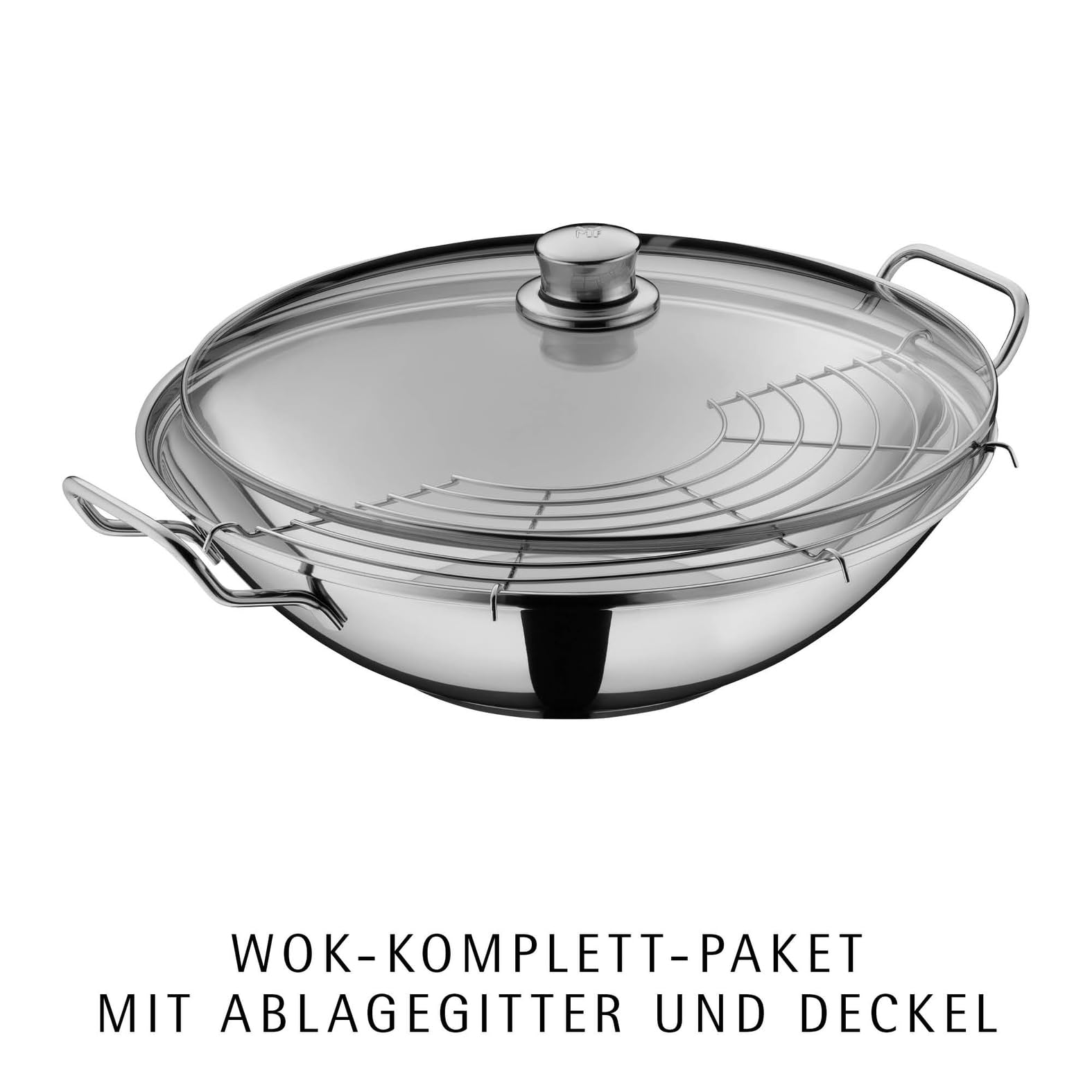 wmf-party-taiwan-wokpfanne-induktion-36-cm-mit-glasdeckel-und-ablagegitter-croma image 2