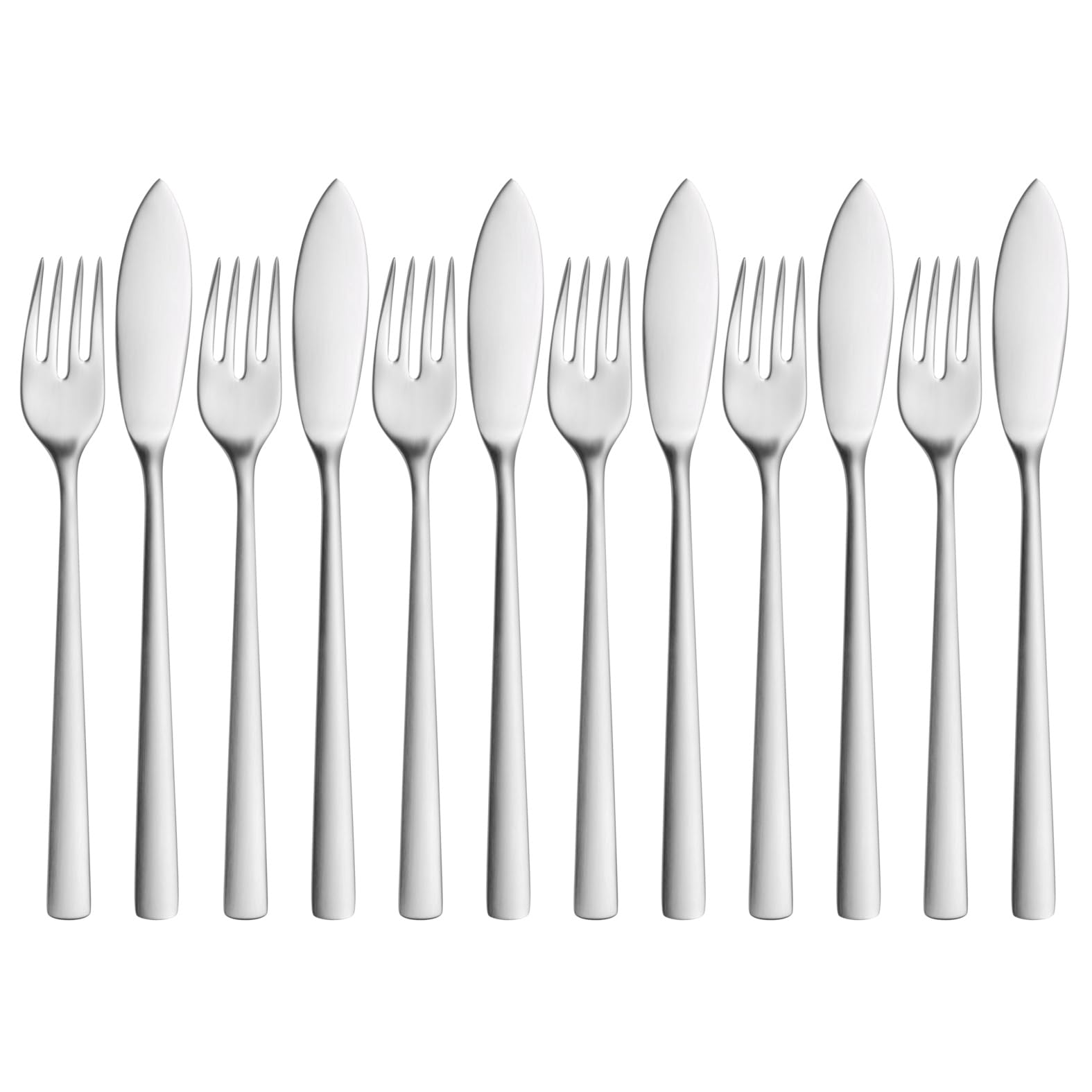 wmf-corvo-fischbesteck-12-teilig-f-r-6-personen-fischgabeln-und-fischmesser-crom image 1