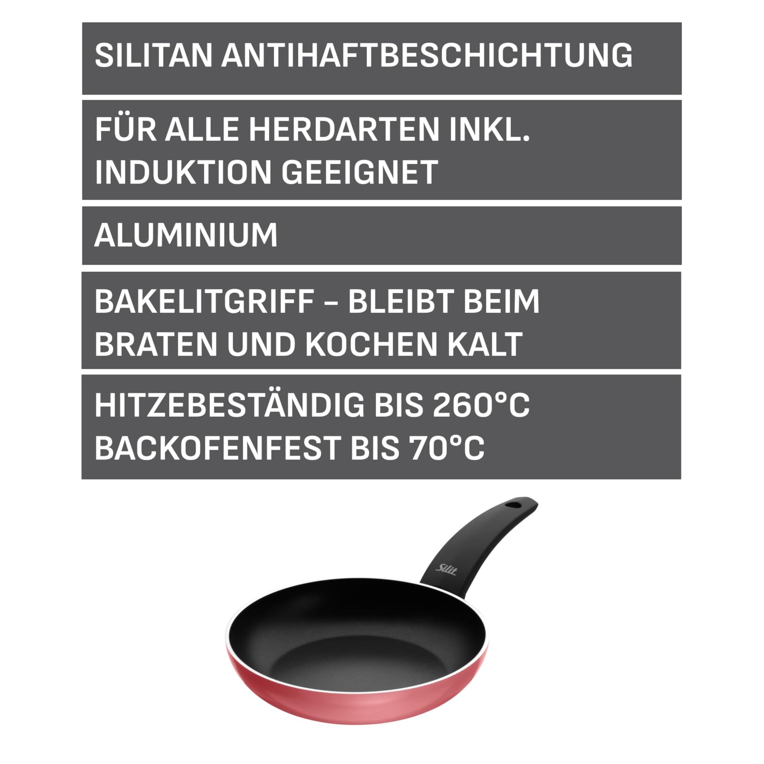 silit-belluna-bratpfanne-28-cm-induktion-beschichtete-aluminiumpfanne-mit-silita image 2