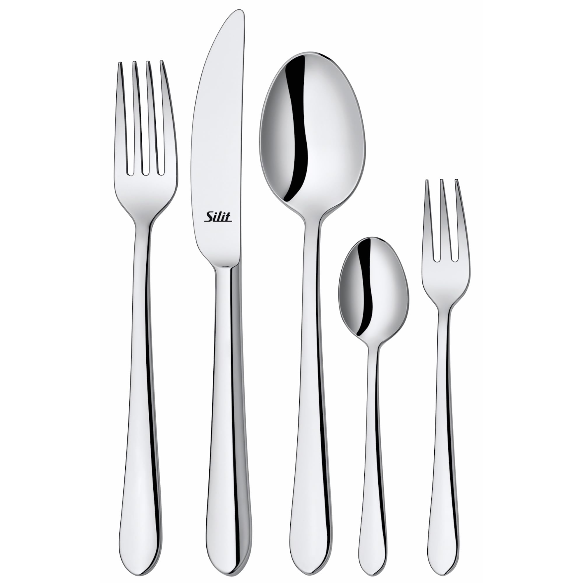 silit-midi-besteck-set-30-teilig-f-r-6-personen-monobloc-messer-crominox-edelsta image 1