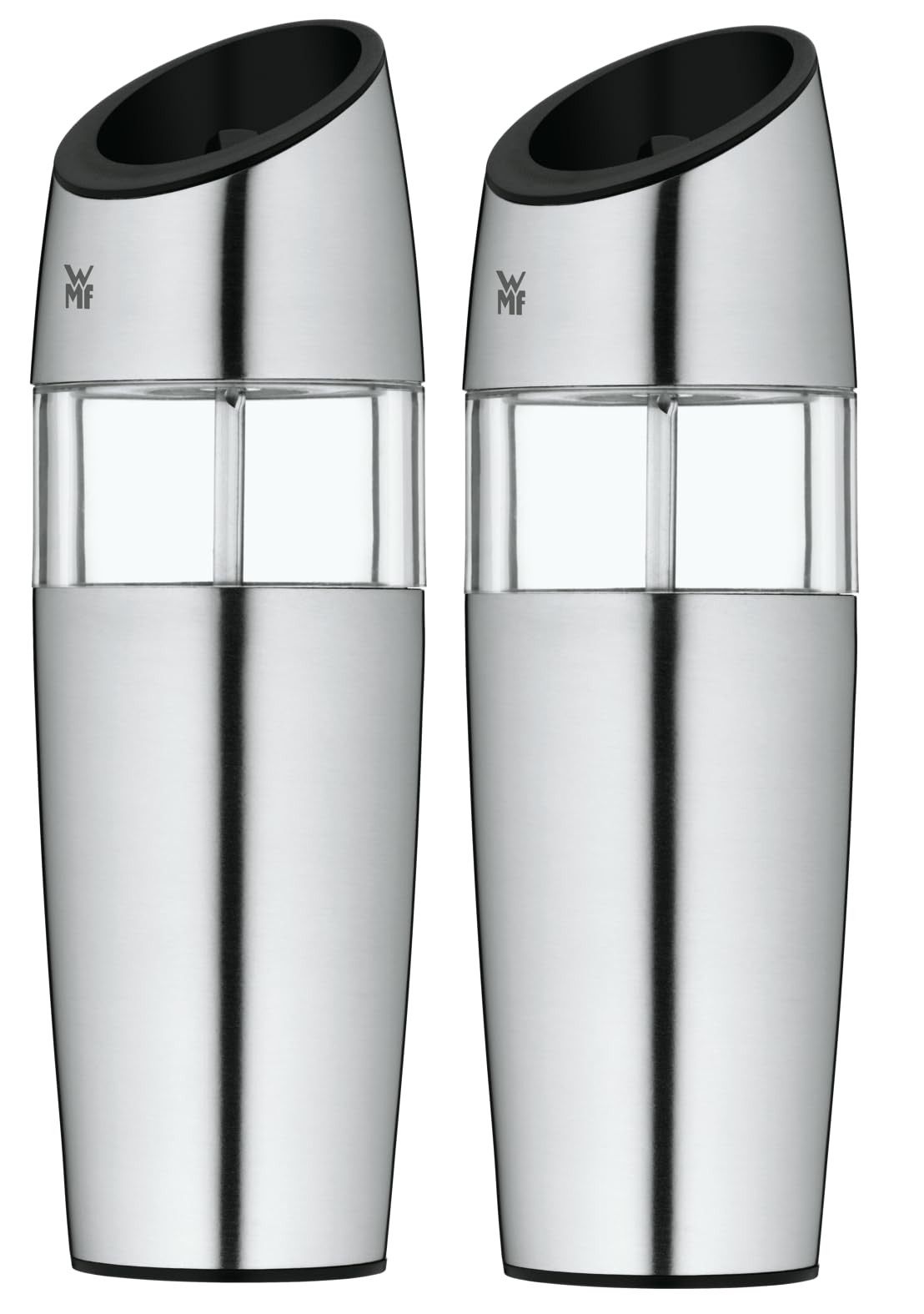 wmf-elektrische-kippm-hle-set-2-teilig-salz-und-pfefferm-hle-20-cm-cromargan-mat image 1