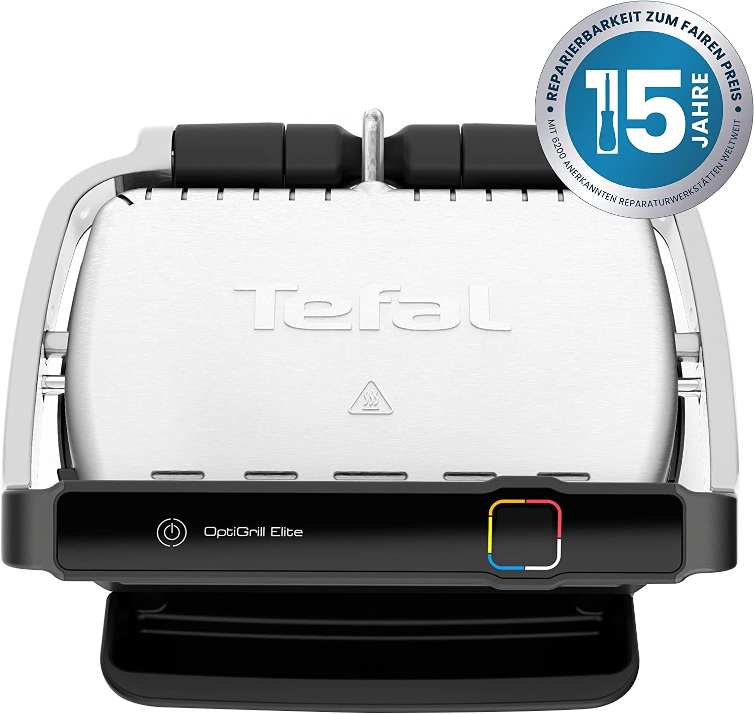 tefal-gc750d-optigrill-elite-kontaktgrill-edelstahl-schwarz-30x20-cm-12-automati image 3