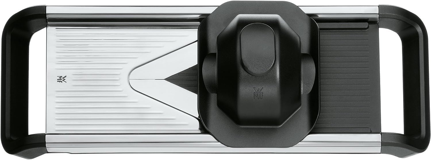 wmf-top-tools-gem-sehobel-37-x-12-5-cm-edelstahlhobel-cromargan-mit-3-hobeleins- image 1