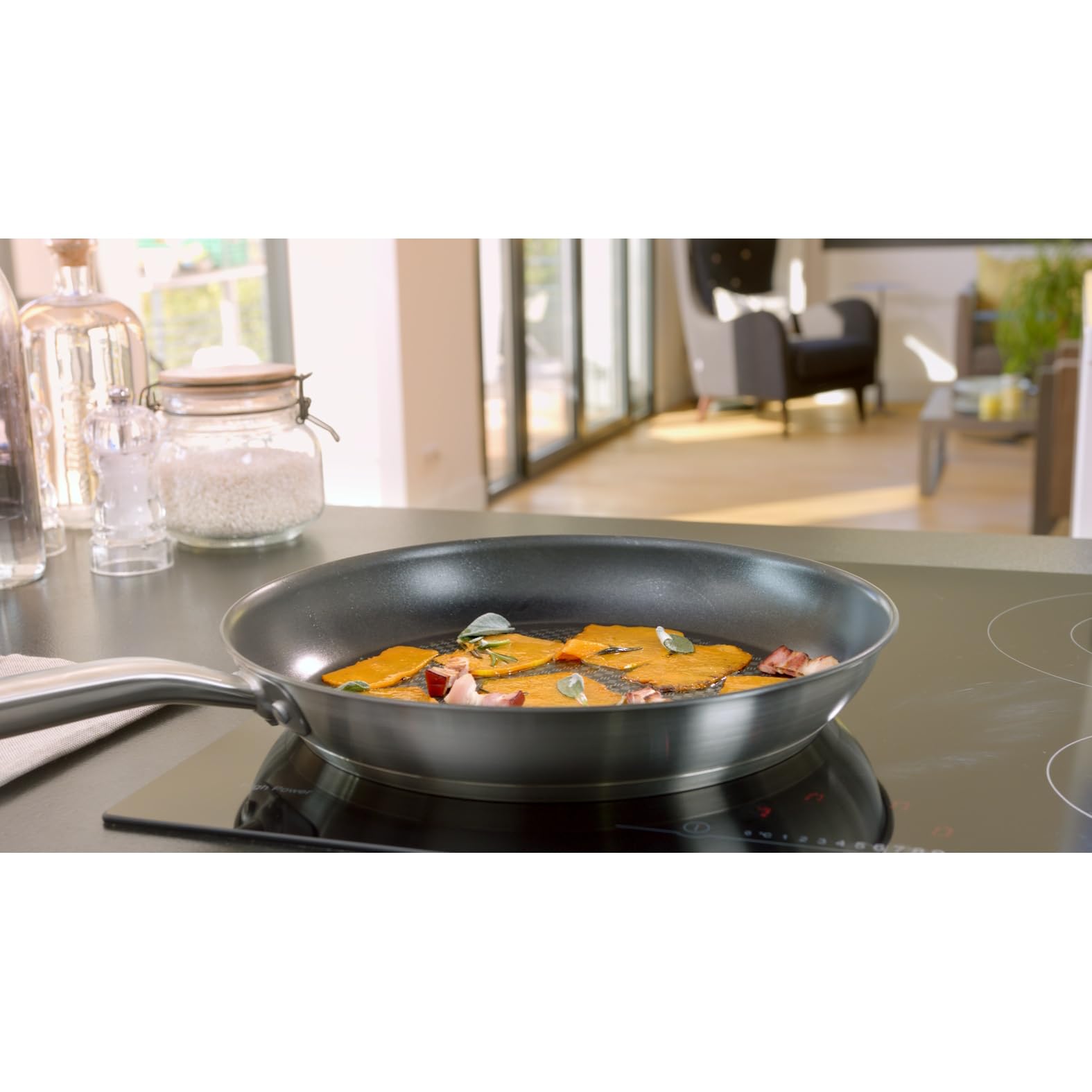 tefal-virtuoso-edelstahlpfanne-24-cm-induktion-antihaft-titanium-pro-thermo-sign image 3