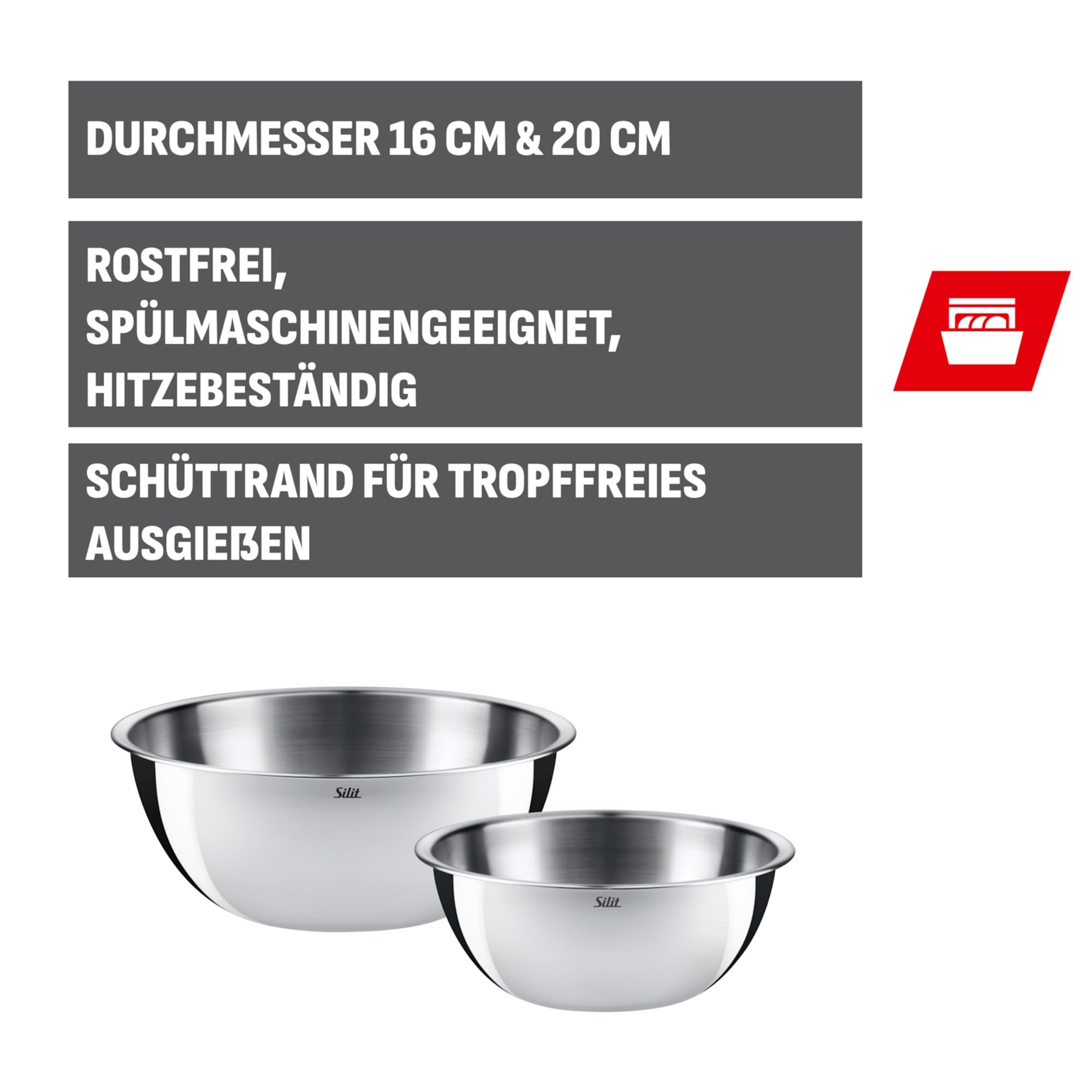 silit-sch-sselset-2-teilig-edelstahlsch-sseln-16-cm-20-cm-stapelbar-hitzebest-nd image 2