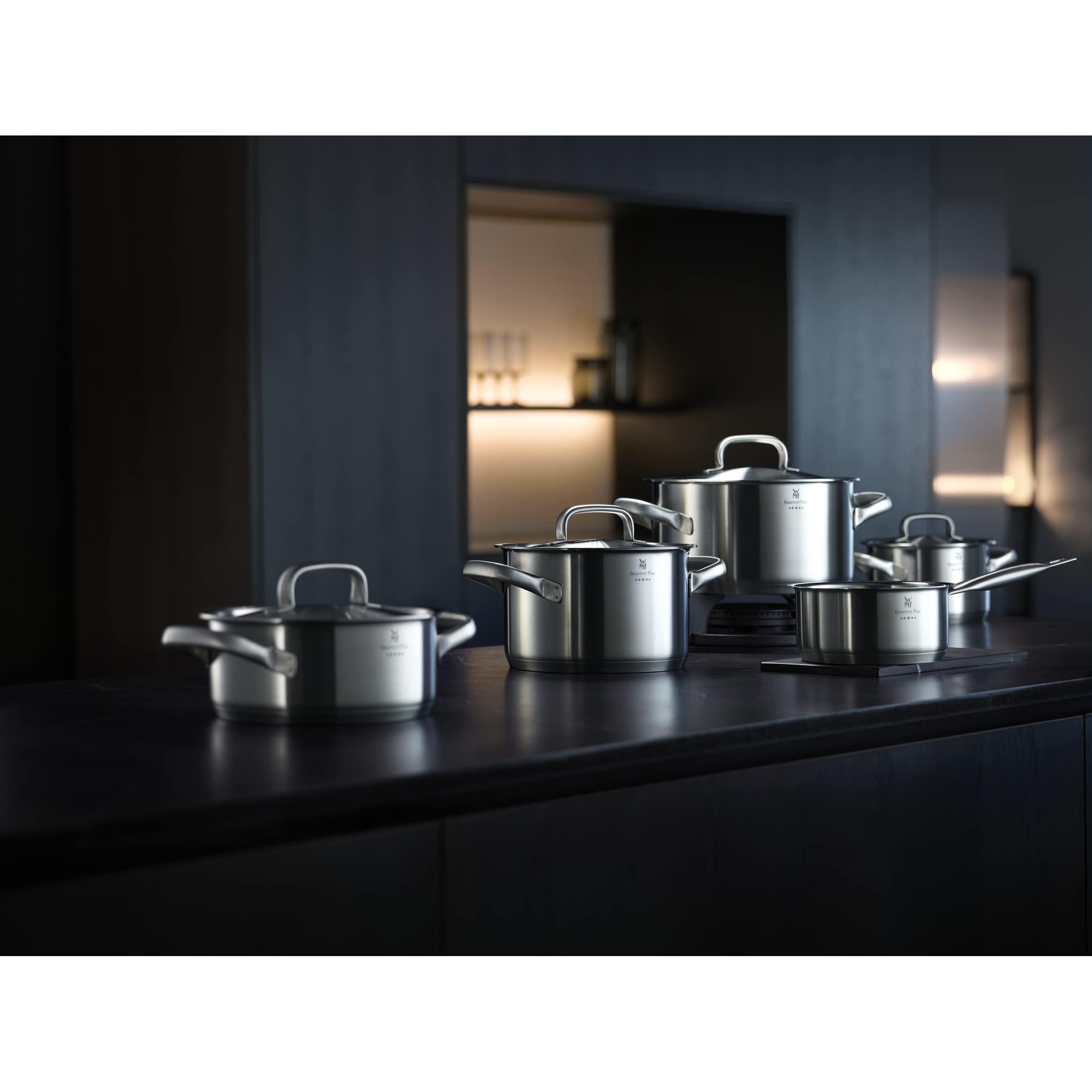 wmf-gourmet-plus-stielkasserolle-16-cm-ohne-deckel-1-4-l-milchtopf-cromargan-ede image 2