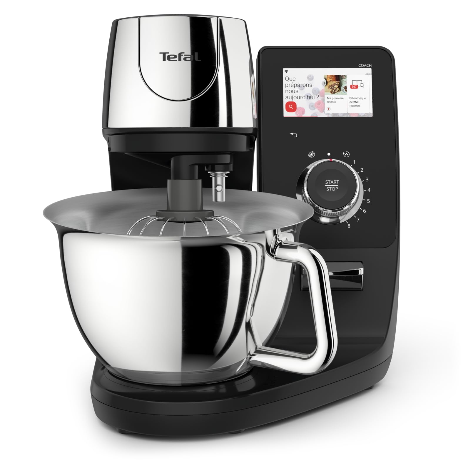 tefal-i-coach-touch-qb950d37-k-chenmaschine-1200-w-21-auto-programme-touchscreen image 2