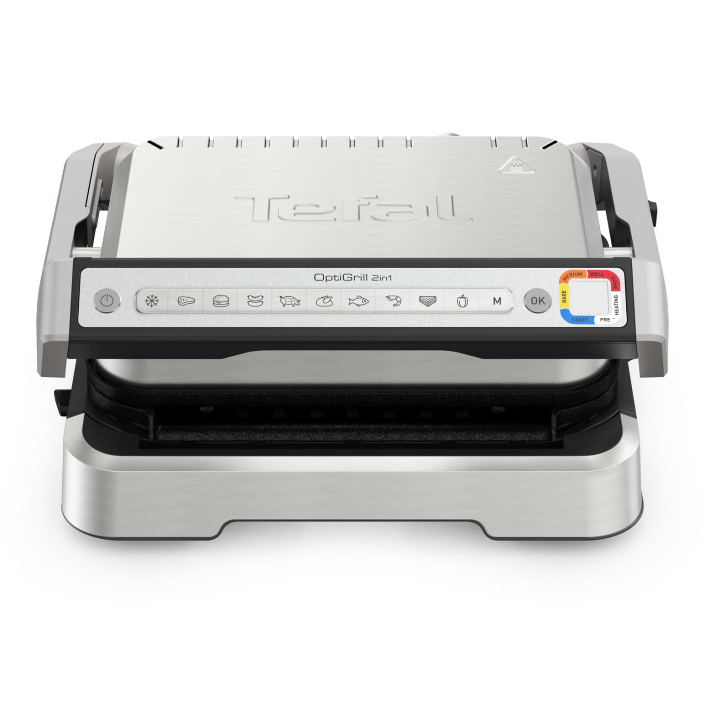 tefal-optigrill-2in1-intelligenter-kontaktgrill-gc772d10-mit-9-automatikprogramm image 2