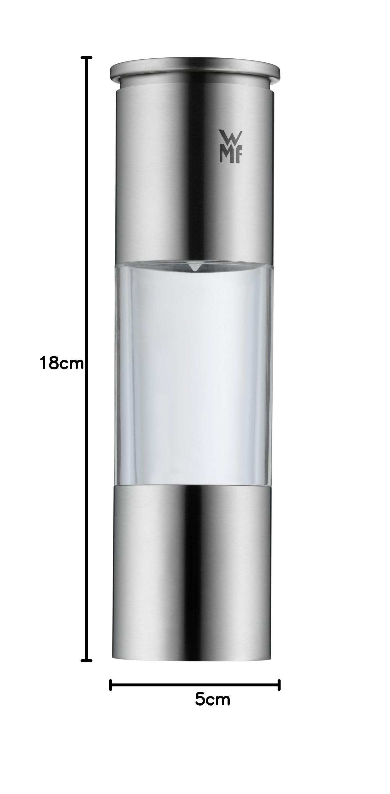 wmf-salz-und-pfefferm-hle-18-cm-ceramill-keramikmahlwerk-cromargan-edelstahl-gla image 4