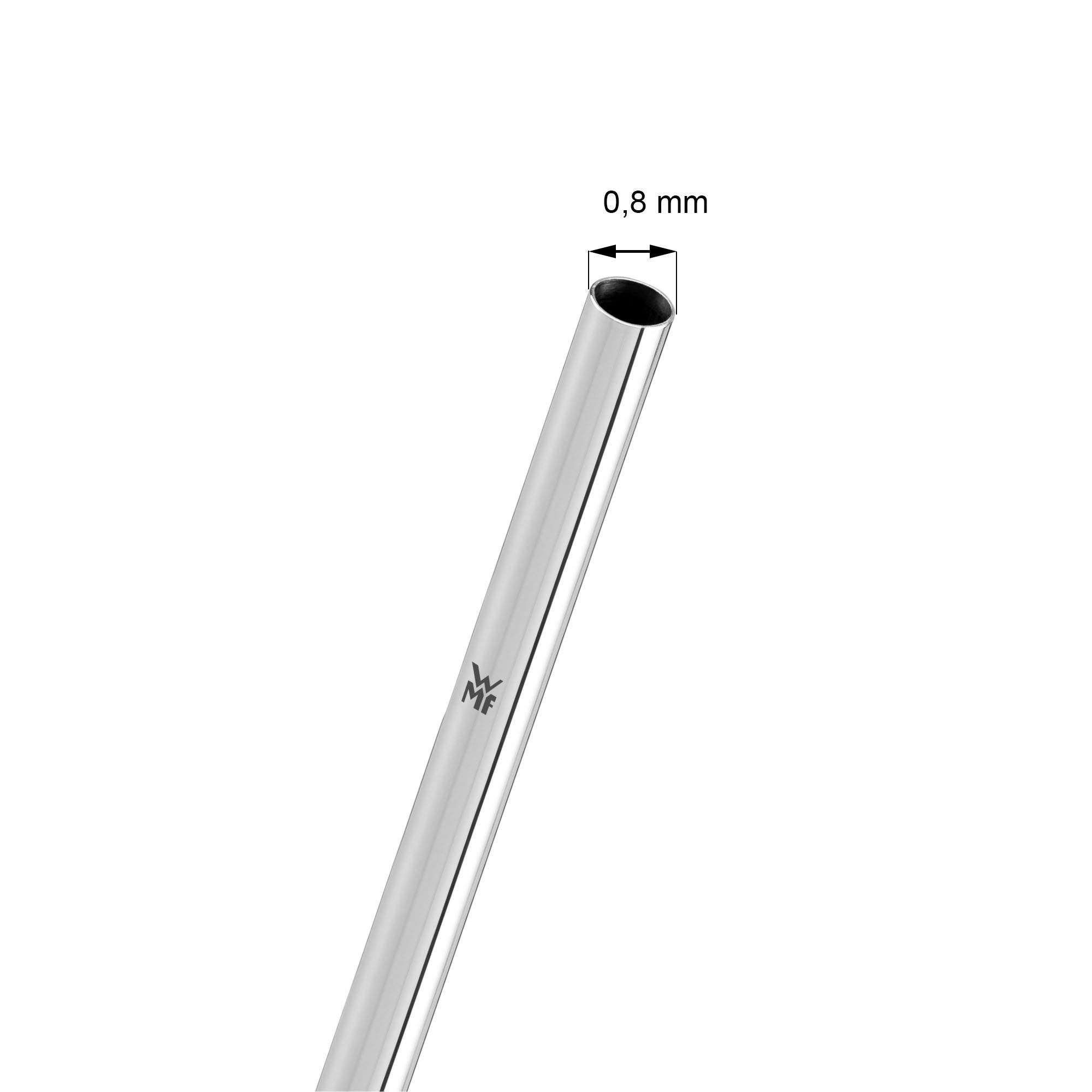 wmf-baric-metall-strohhalm-set-7-teilig-6-wiederverwendbare-gebogene-trinkhalme- image 4