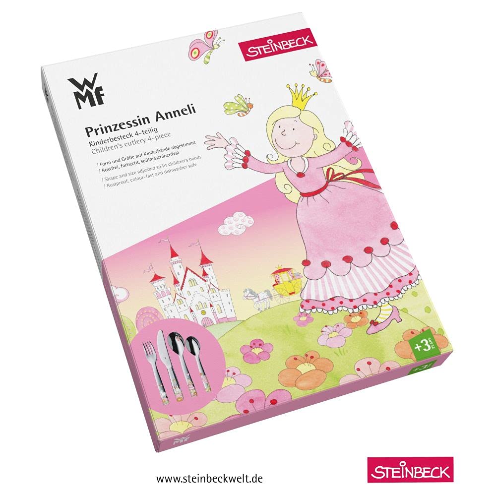 wmf-prinzessin-anneli-kinderbesteck-set-4-teilig-edelstahl-f-r-kinder-ab-3-jahre image 6